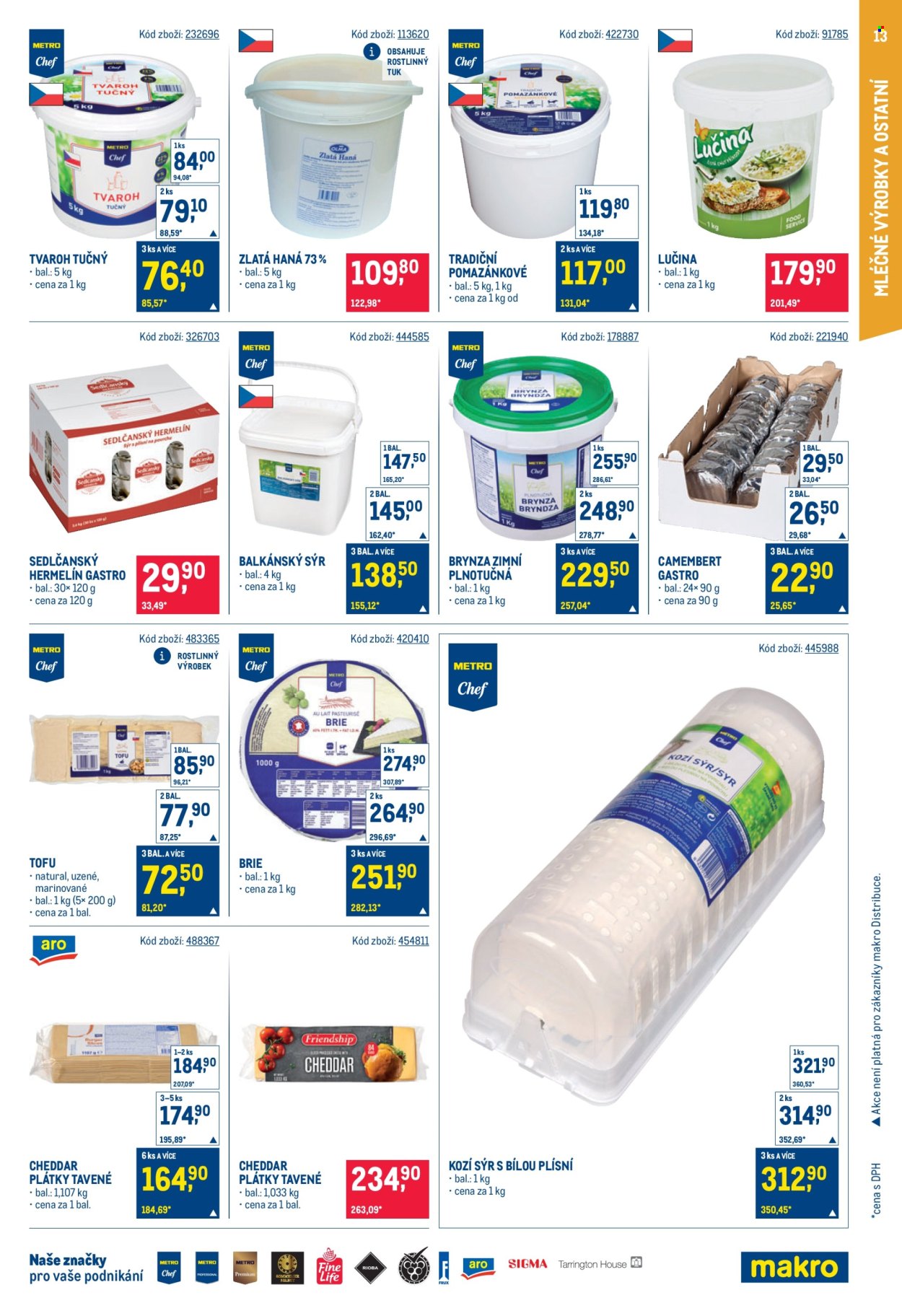 Leták MAKRO - 24.9.2025 - 7.10.2025. Strana 13