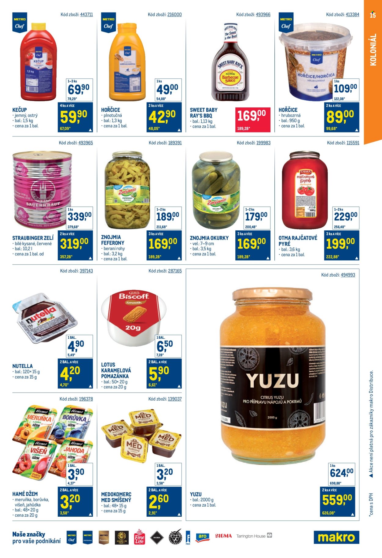 Leták MAKRO - 24.9.2025 - 7.10.2025. Strana 15