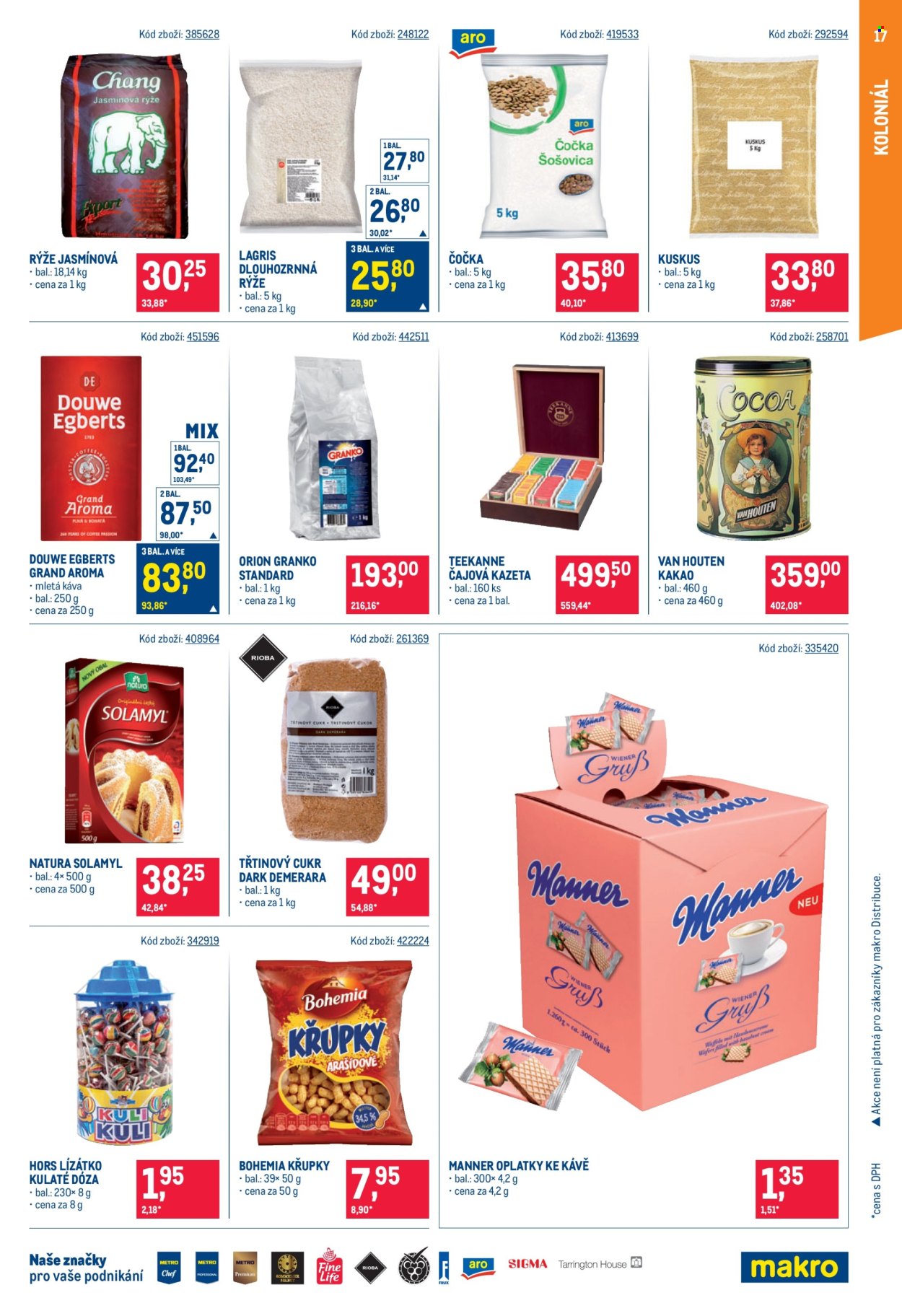 Leták MAKRO - 24.9.2025 - 7.10.2025. Strana 17