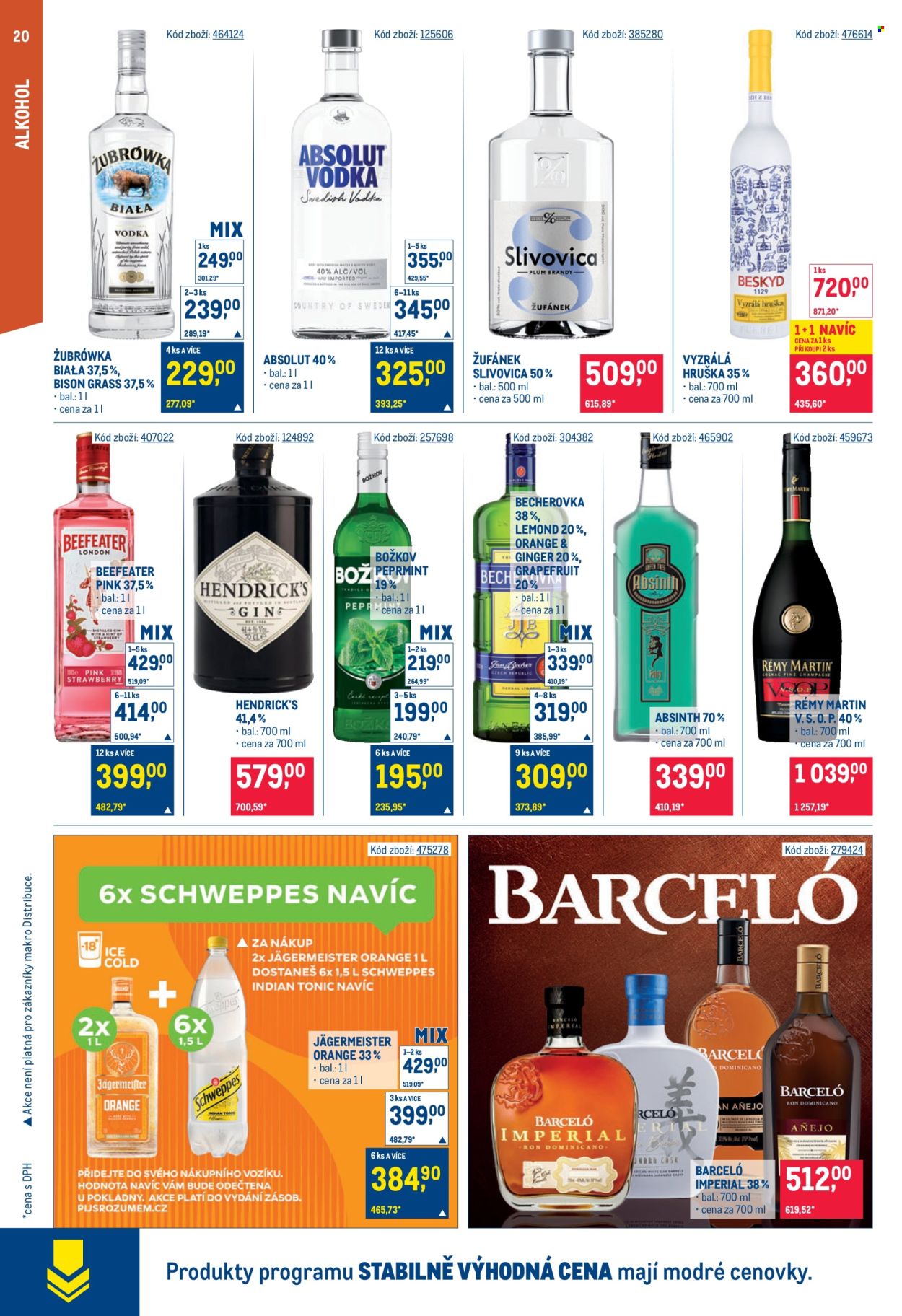 Leták MAKRO - 24.9.2025 - 7.10.2025. Strana 20