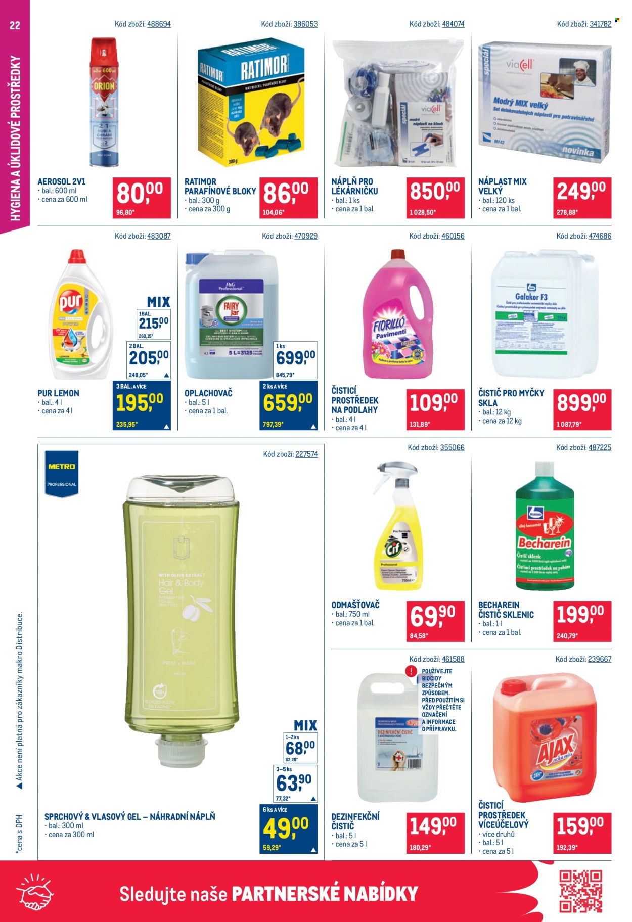 Leták MAKRO - 24.9.2025 - 7.10.2025. Strana 22