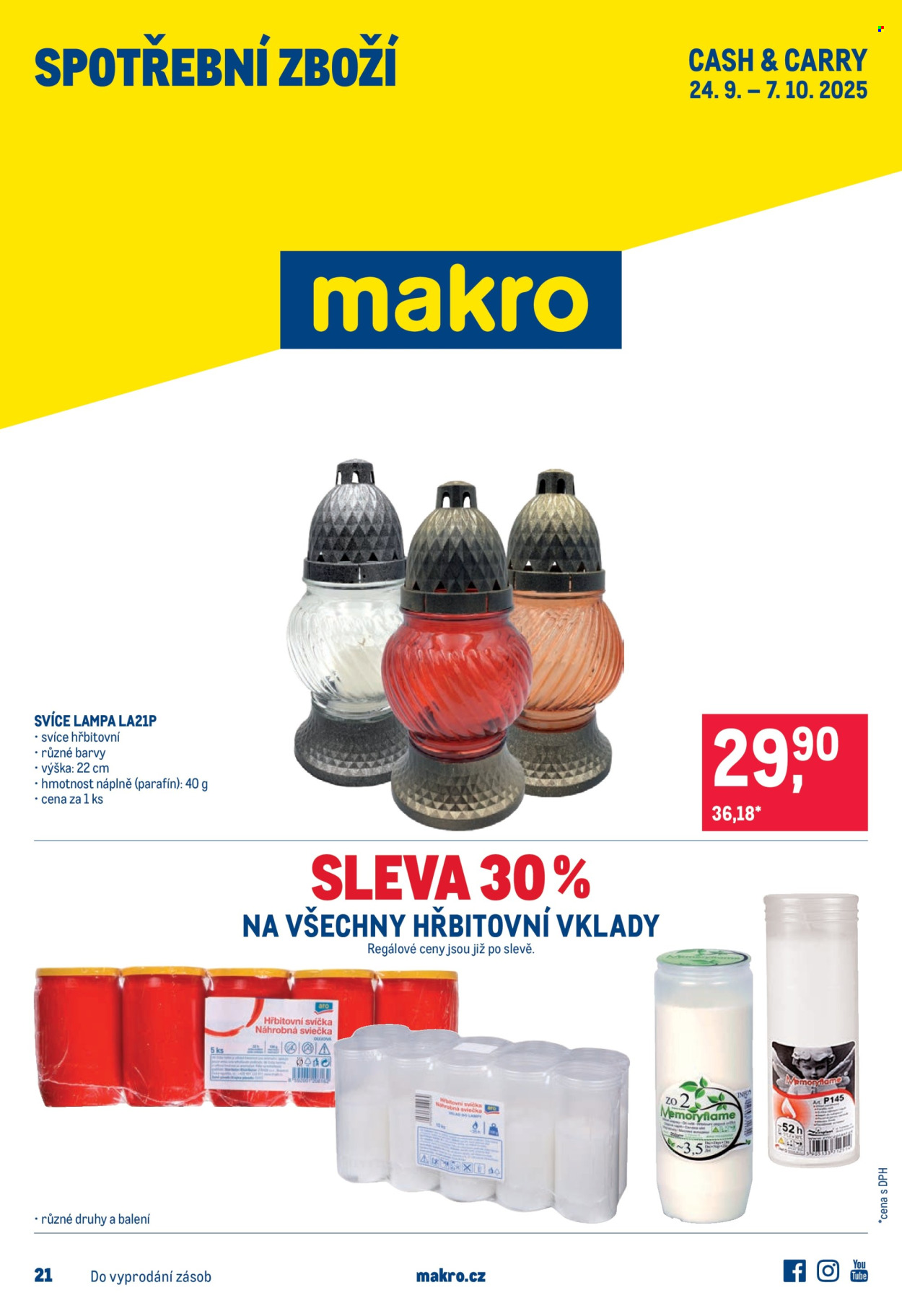 Leták MAKRO - 24.9.2025 - 7.10.2025. Strana 1