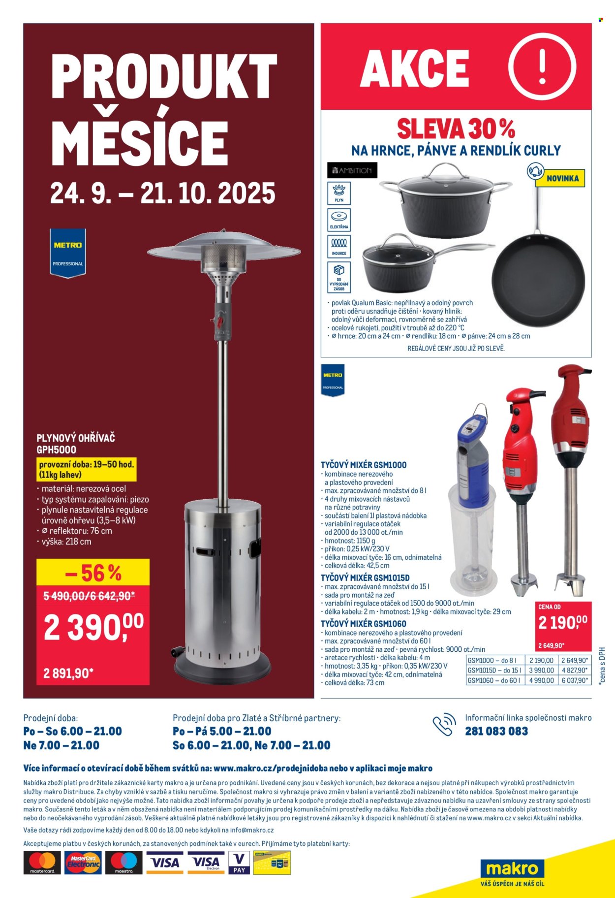 Leták MAKRO - 24.9.2025 - 7.10.2025. Strana 9