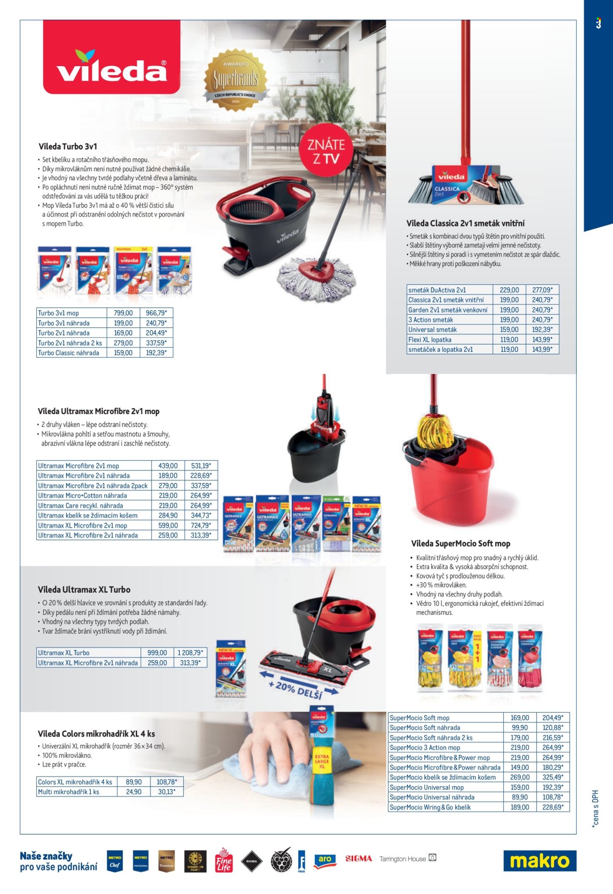 Leták MAKRO - 24.9.2025 - 21.10.2025. Strana 3