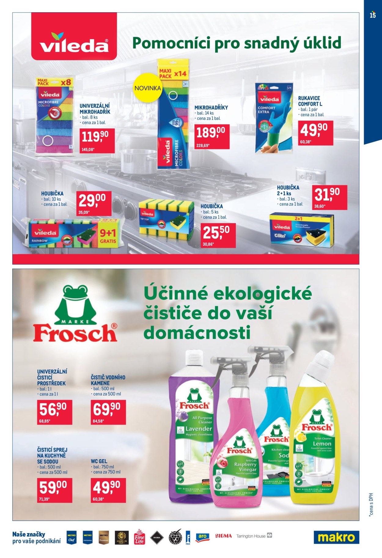 Leták MAKRO - 24.9.2025 - 21.10.2025. Strana 15