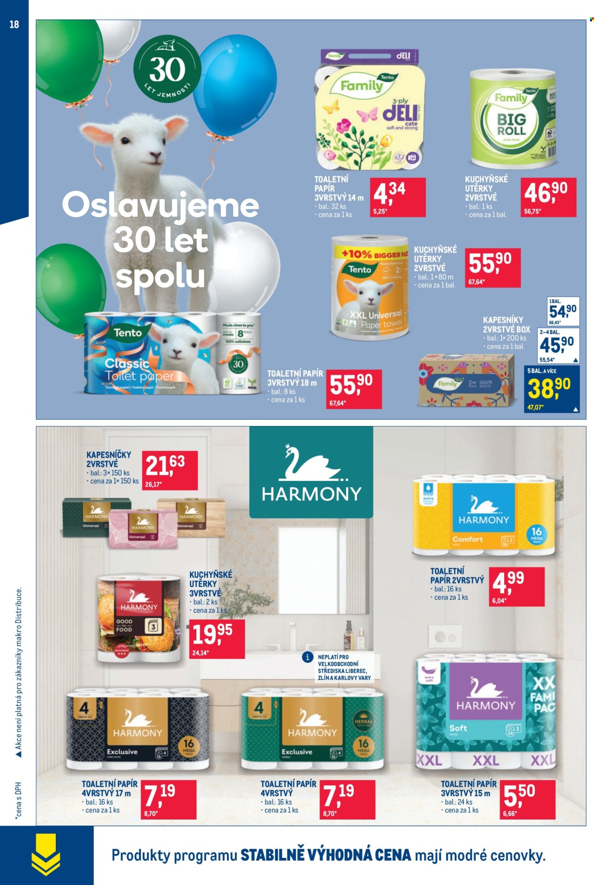 Leták MAKRO - 24.9.2025 - 21.10.2025. Strana 18
