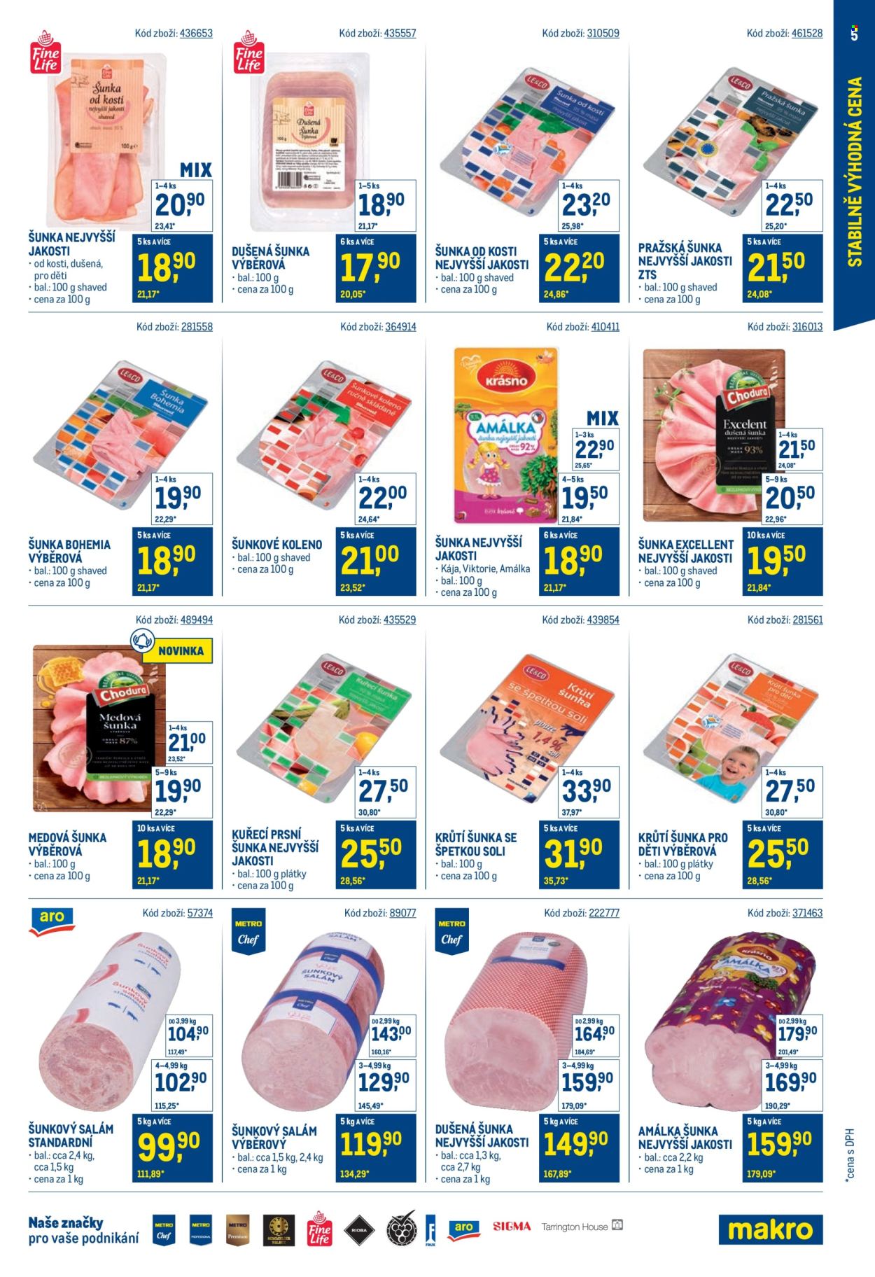 Leták MAKRO - 24.9.2025 - 18.11.2025. Strana 5
