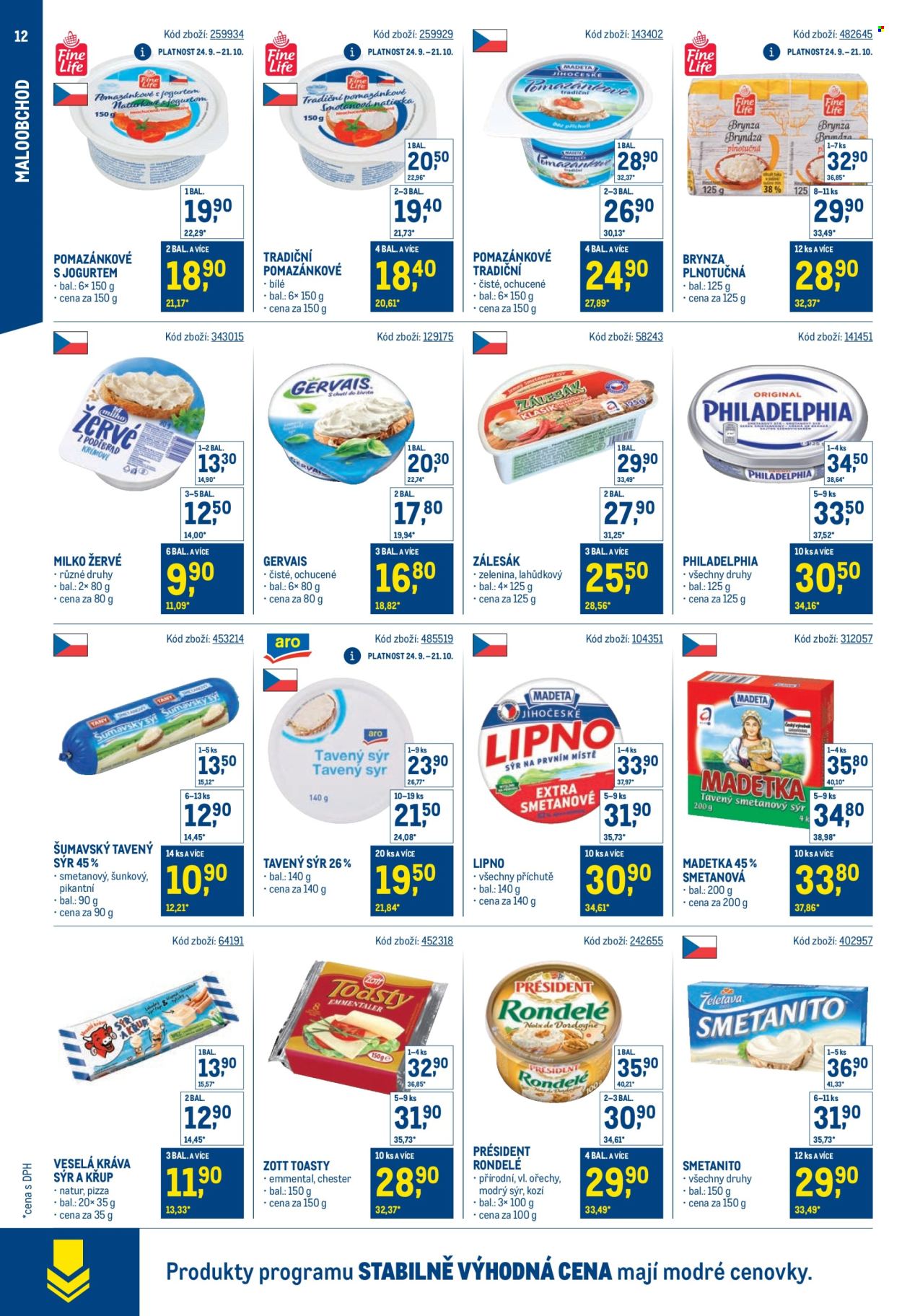 Leták MAKRO - 24.9.2025 - 18.11.2025. Strana 12