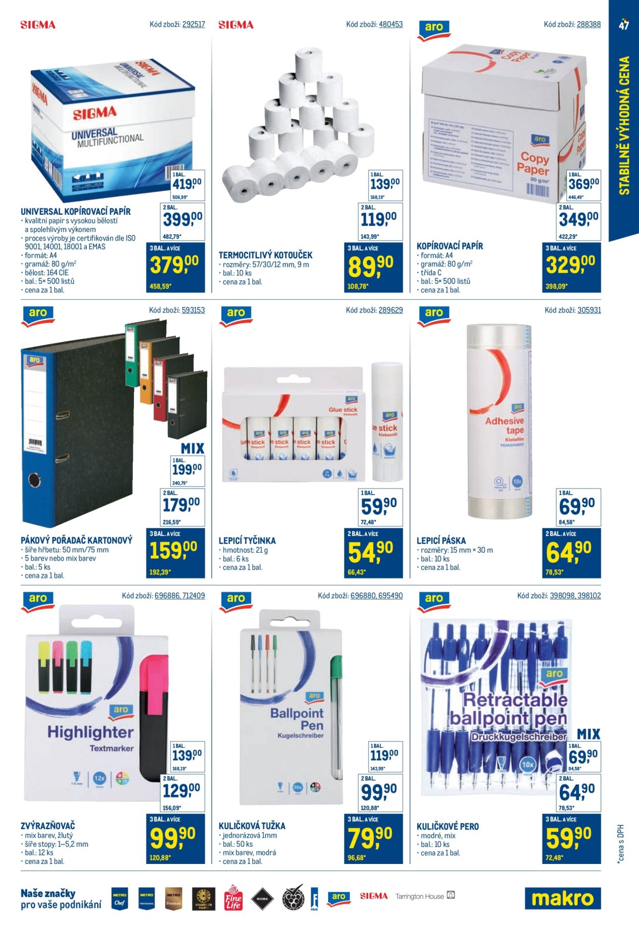 Leták MAKRO - 24.9.2025 - 18.11.2025. Strana 47