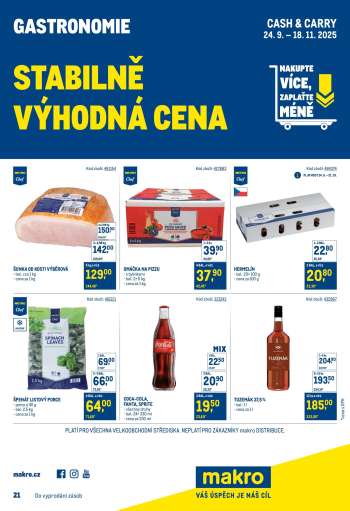 Leták MAKRO - 24.9.2025 - 18.11.2025.