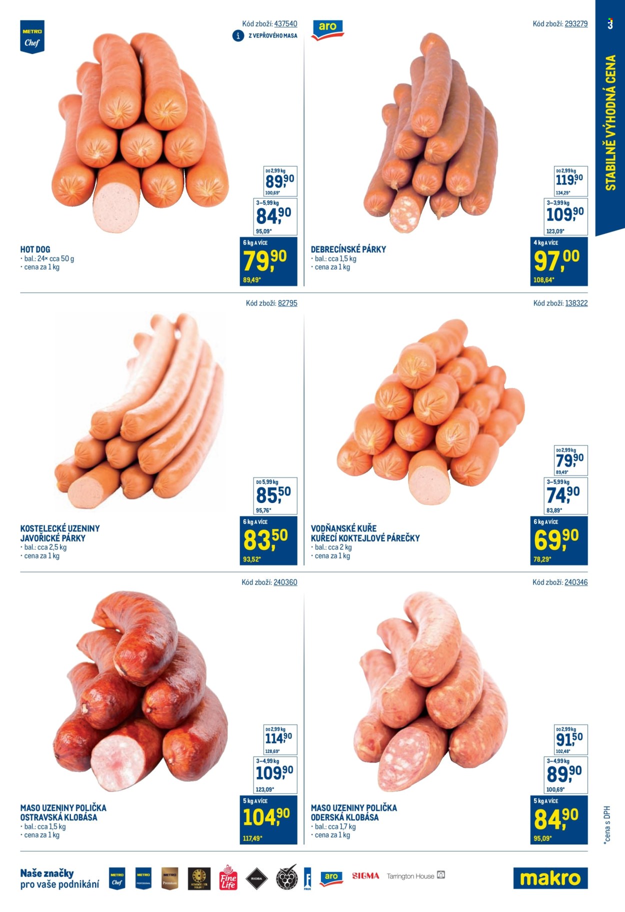 Leták MAKRO - 24.9.2025 - 18.11.2025. Strana 3