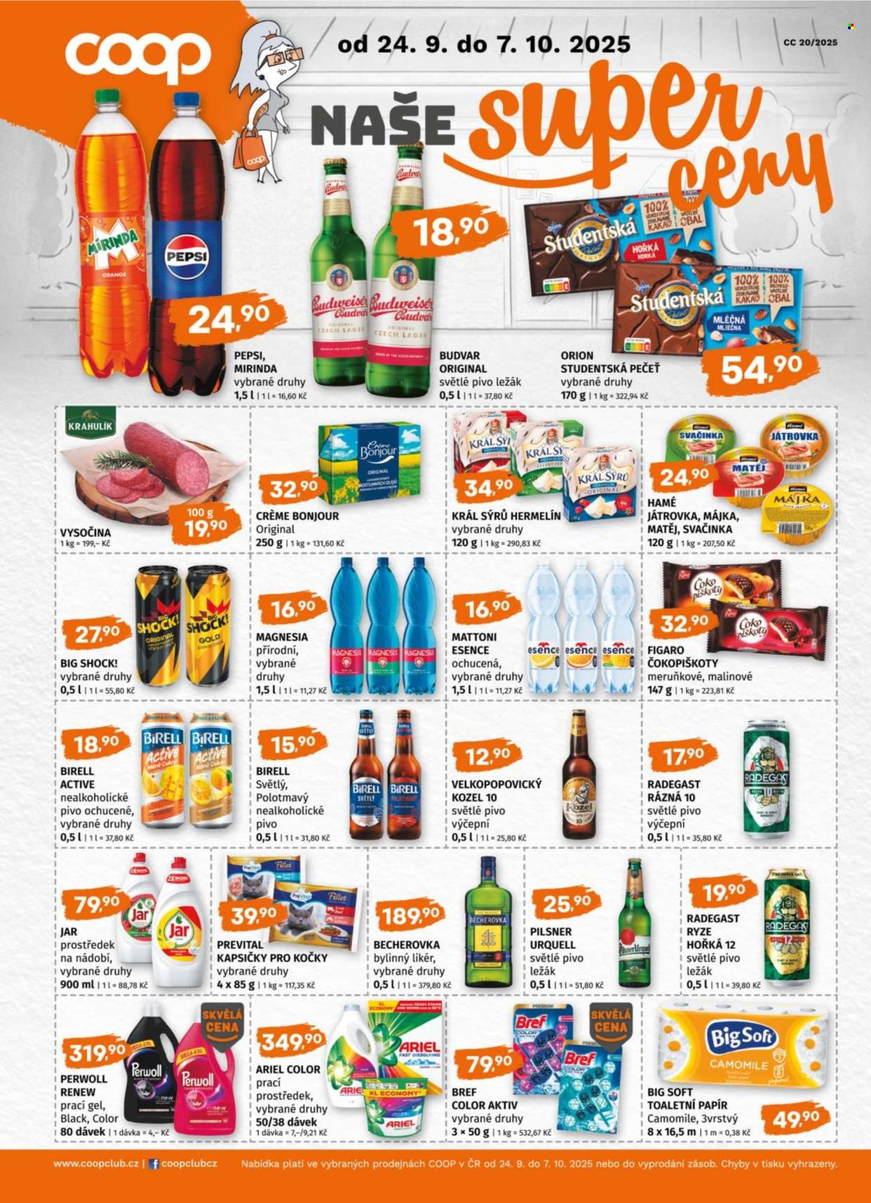 Leták coop TERNO - 24.9.2025 - 30.9.2025. Strana 17