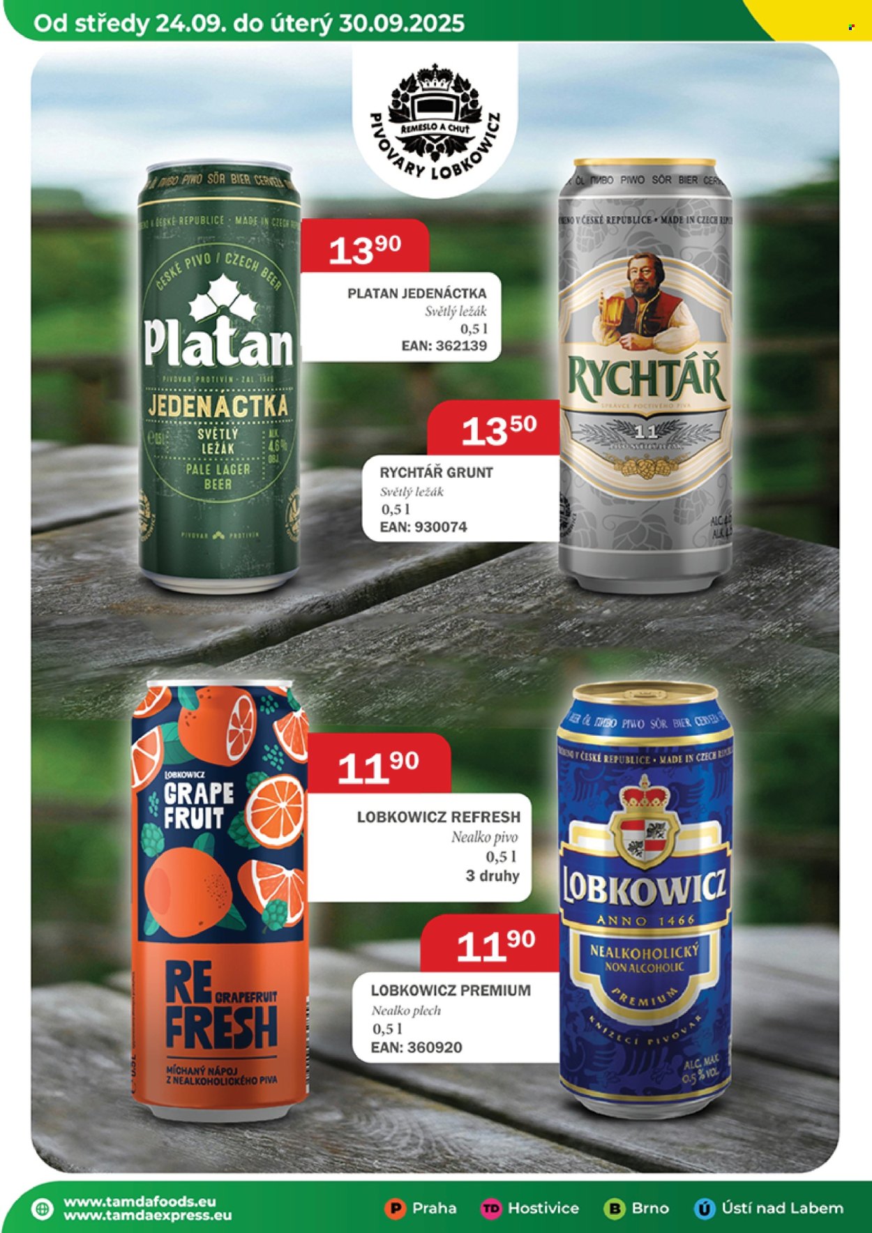 Leták Tamda Foods - 24.9.2025 - 30.9.2025. Strana 36