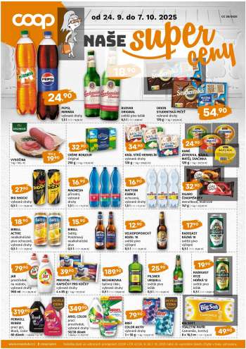 Leták TREFA coop - 24.9.2025 - 7.10.2025.