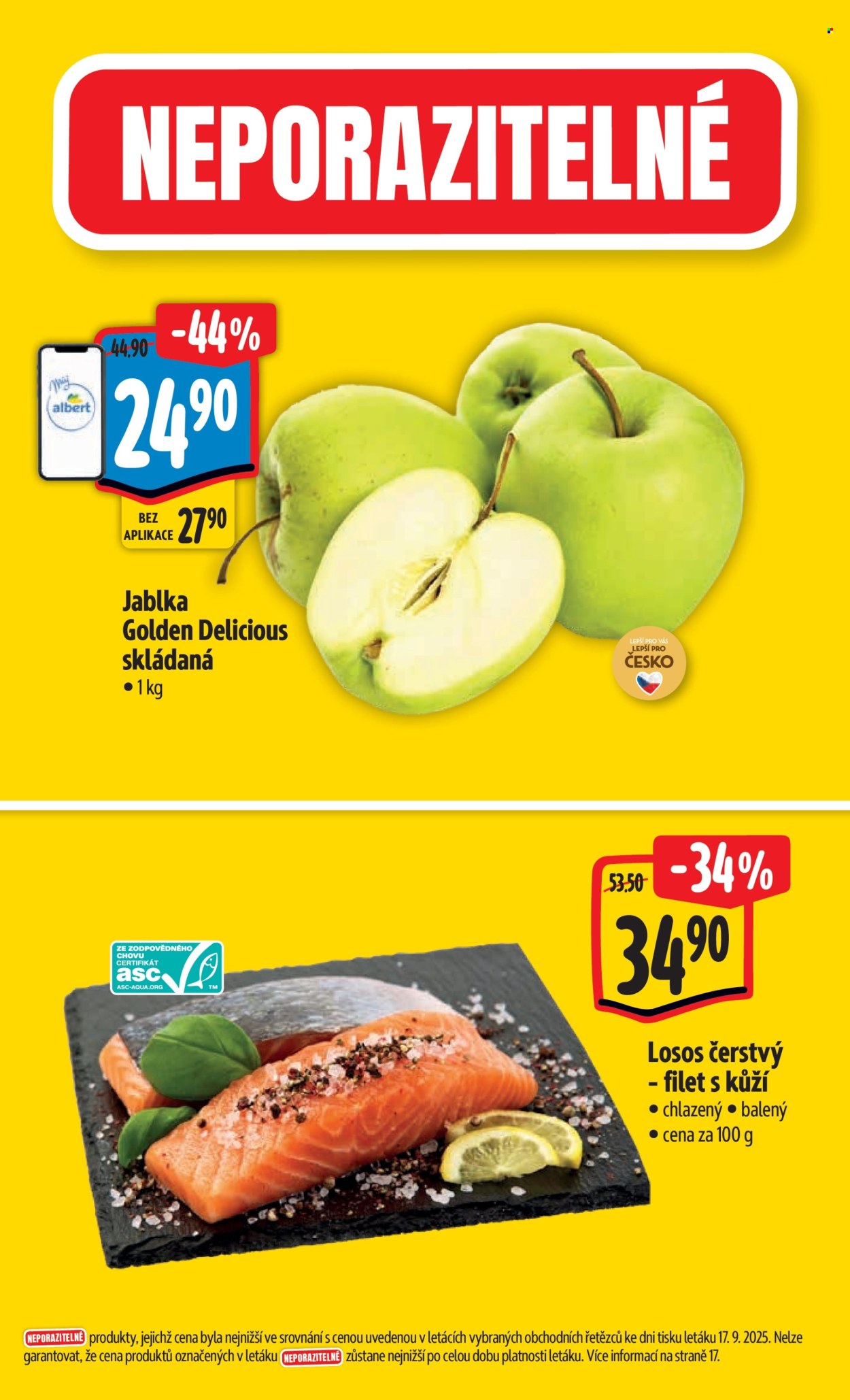Leták Albert Hypermarket - 24.9.2025 - 30.9.2025. Strana 2