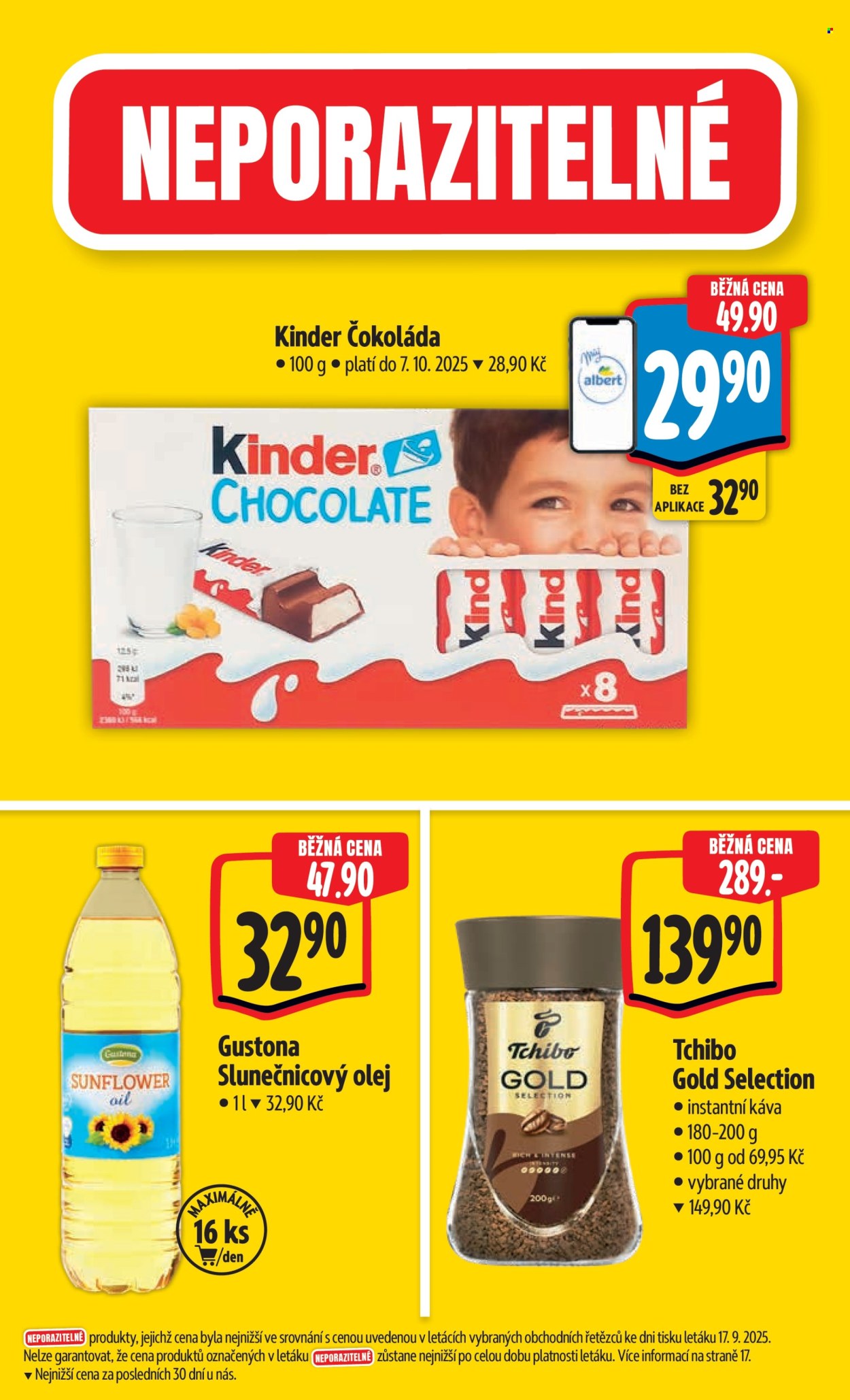 Leták Albert Hypermarket - 24.9.2025 - 30.9.2025. Strana 5