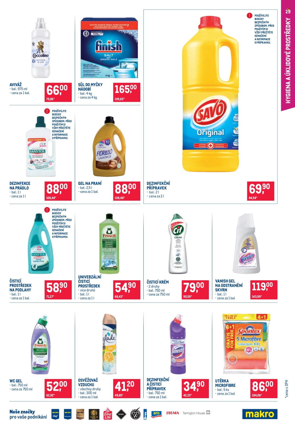 Leták MAKRO - 24.9.2025 - 7.10.2025. Strana 29