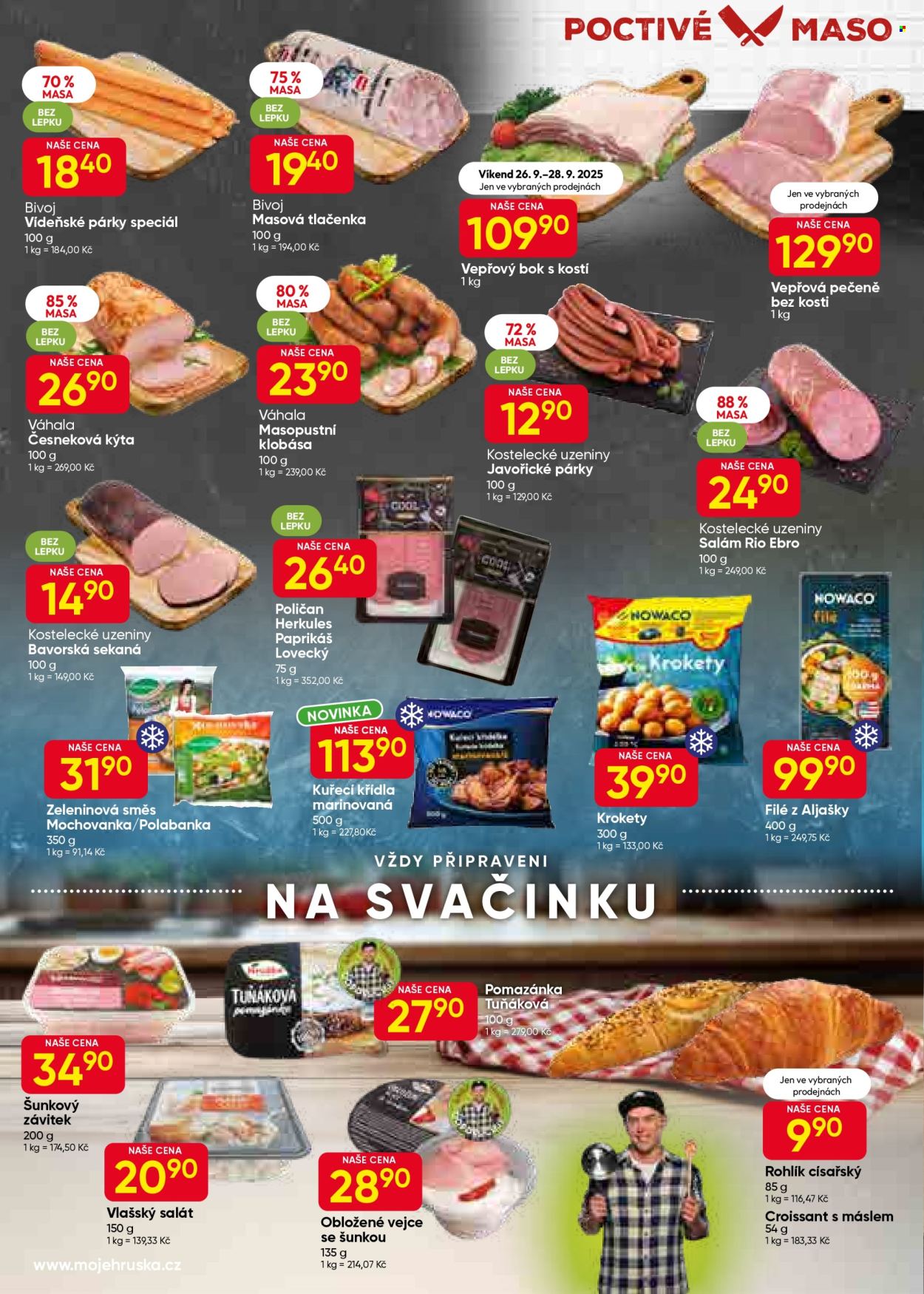 Leták Hruška - 23.9.2025 - 29.9.2025. Strana 2