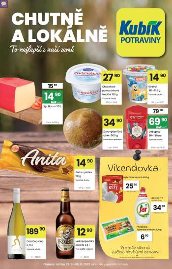 Leták Kubík - 23.9.2025 - 29.9.2025.