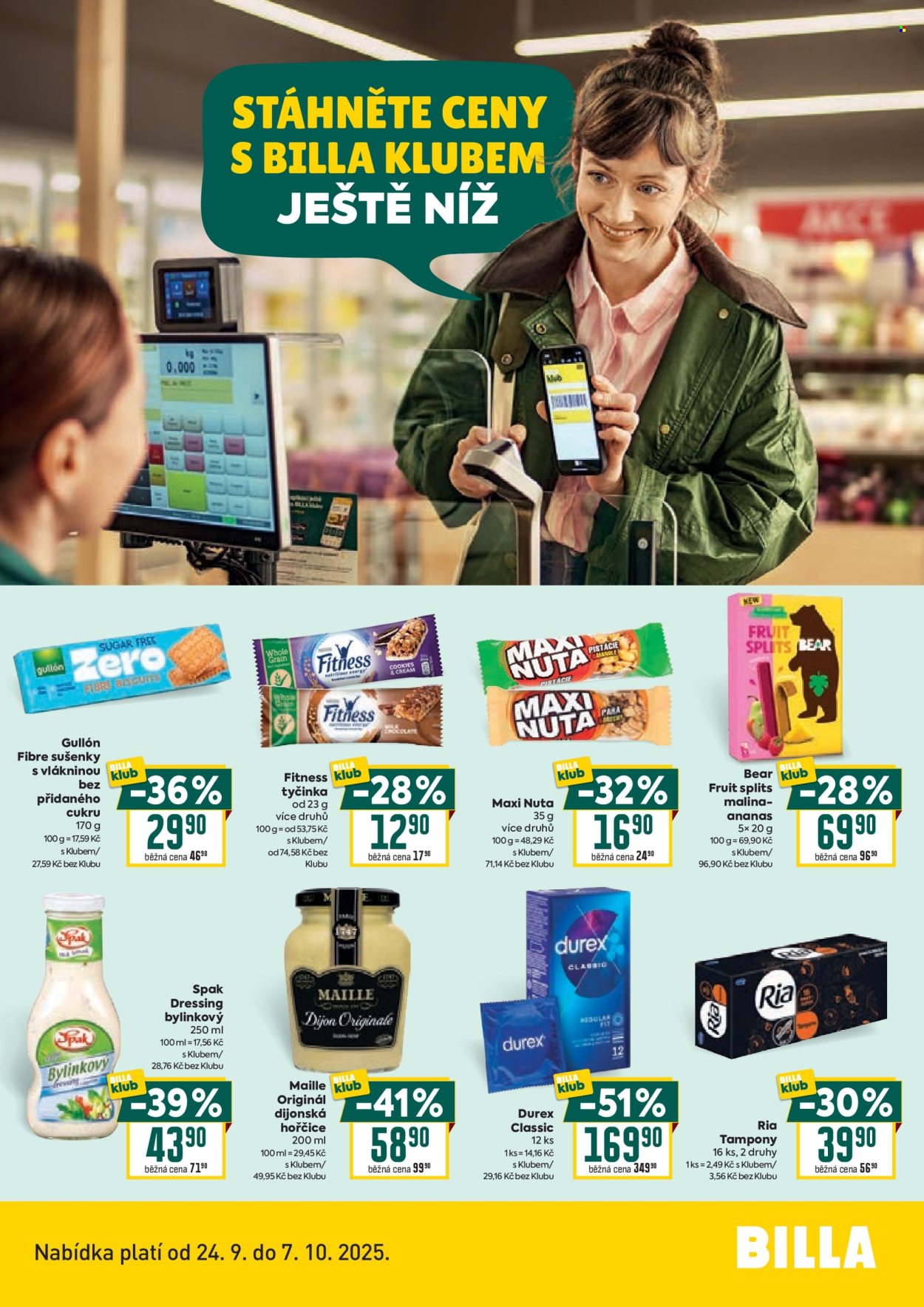 Leták BILLA - 24.9.2025 - 7.10.2025. Strana 2