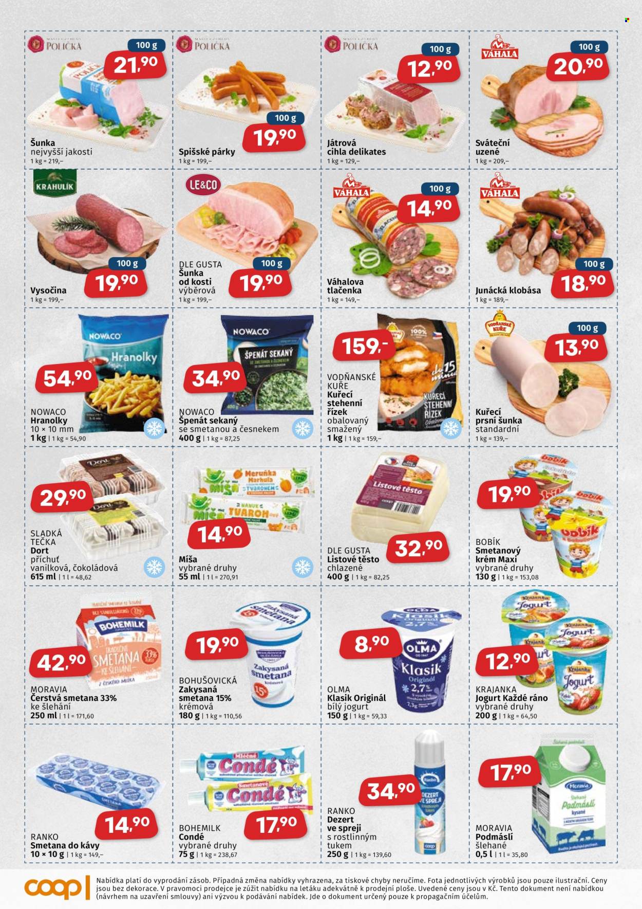 Leták coop JEDNOTA - 24.9.2025 - 7.10.2025. Strana 2