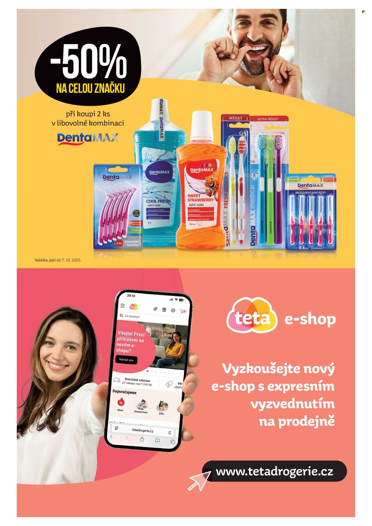 Leták Teta drogerie - 25.9.2025 - 7.10.2025. Strana 12