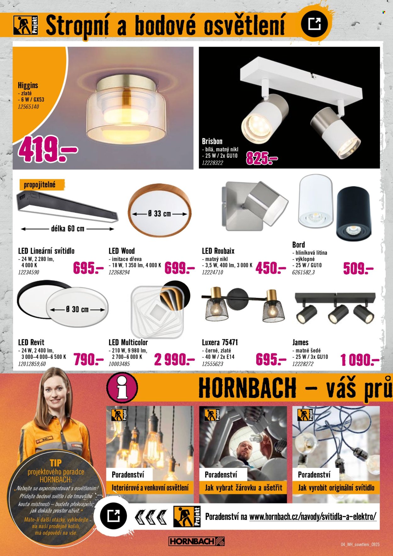 Leták HORNBACH - 24.9.2025 - 8.10.2025. Strana 4