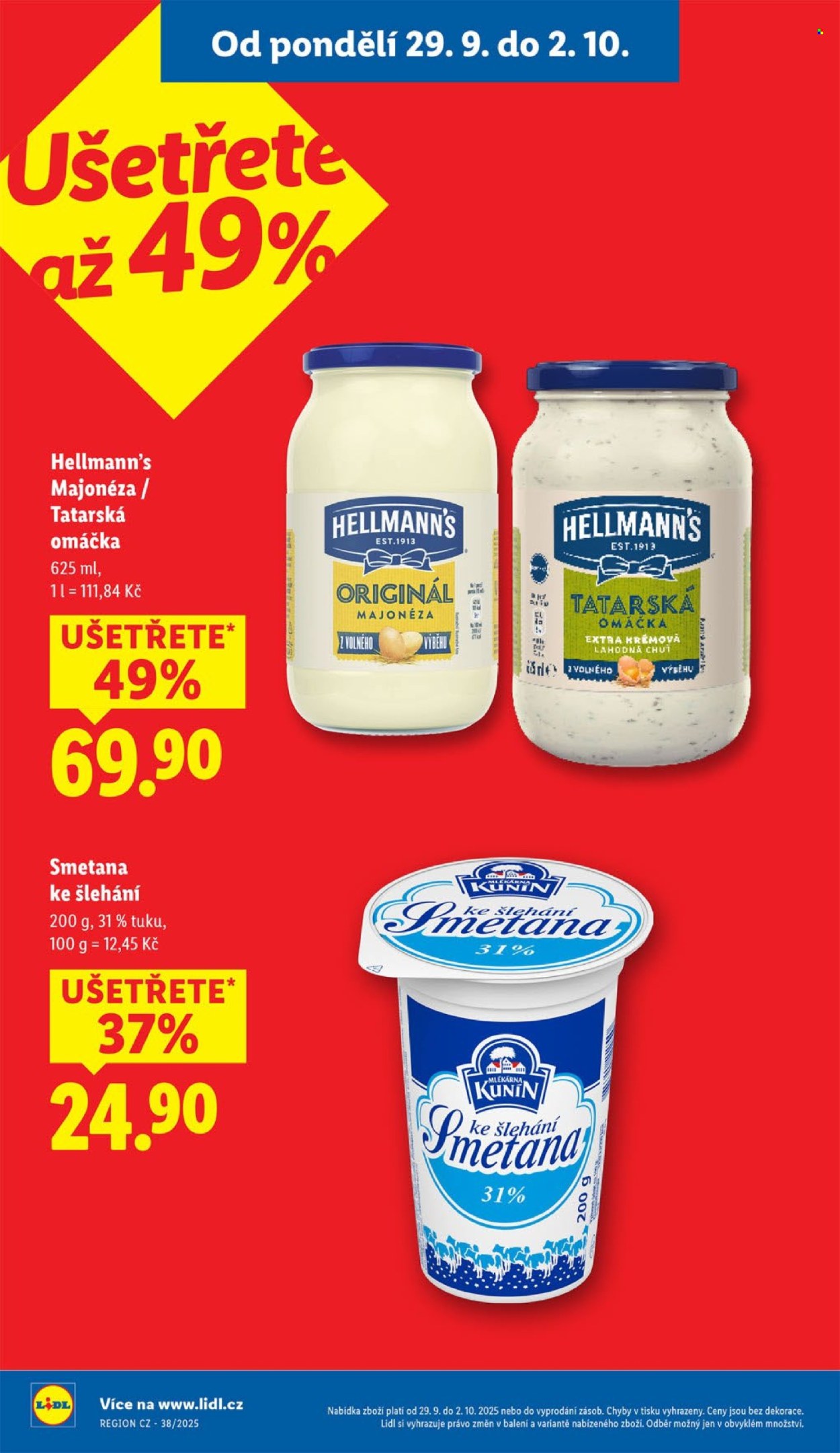 Leták Lidl - 29.9.2025 - 1.10.2025. Strana 4