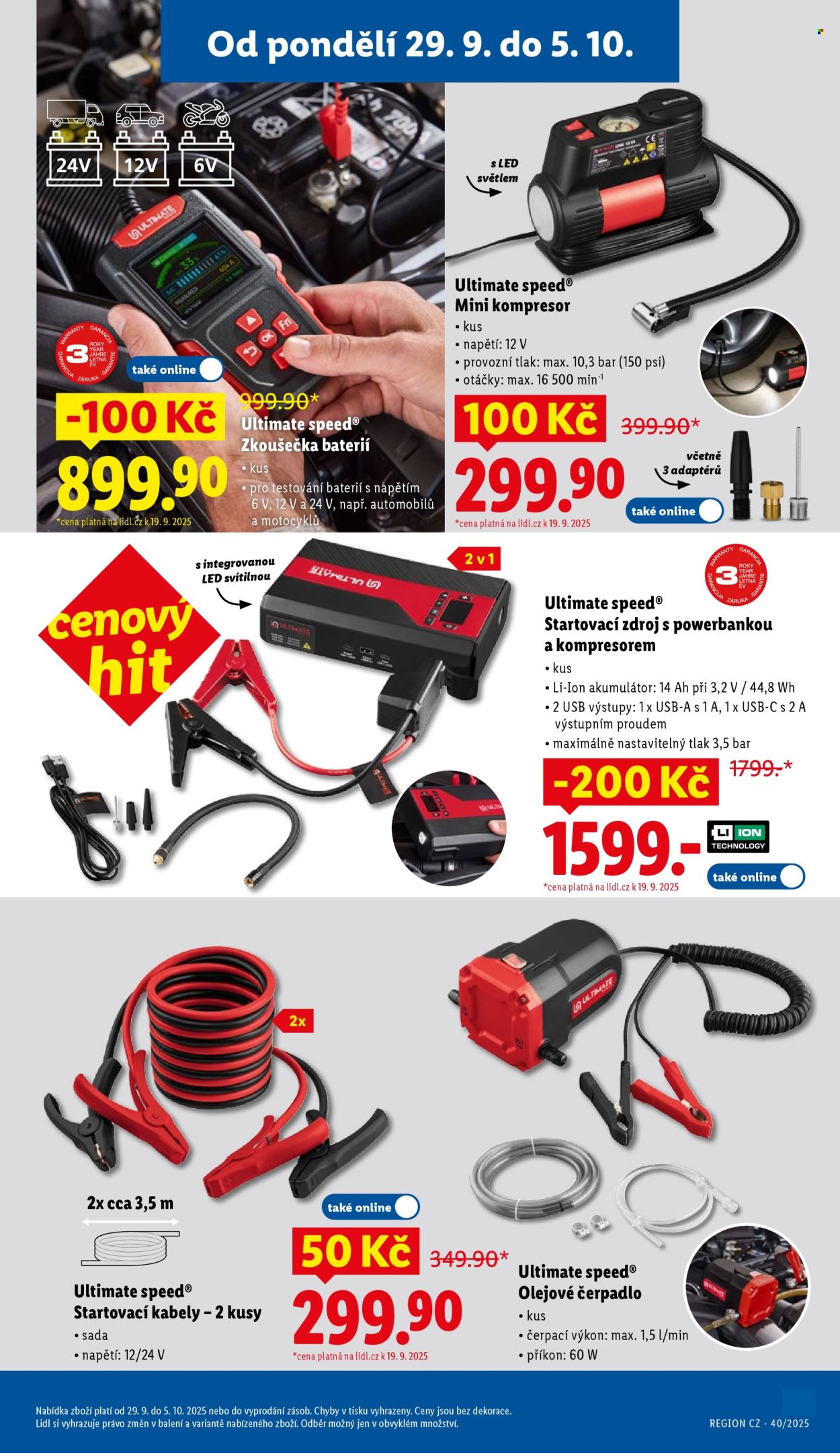Leták Lidl - 29.9.2025 - 1.10.2025. Strana 29