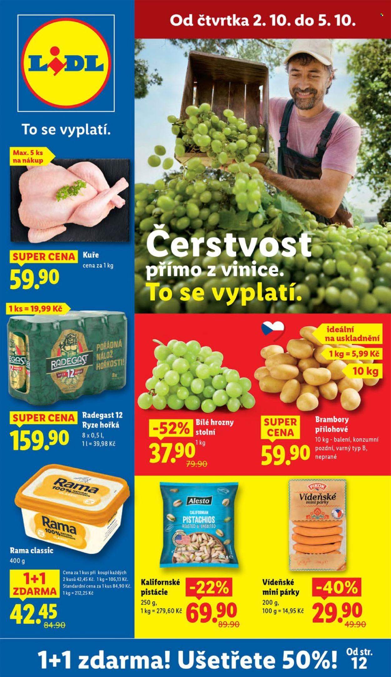 Leták Lidl - 2.10.2025 - 5.10.2025. Strana 1