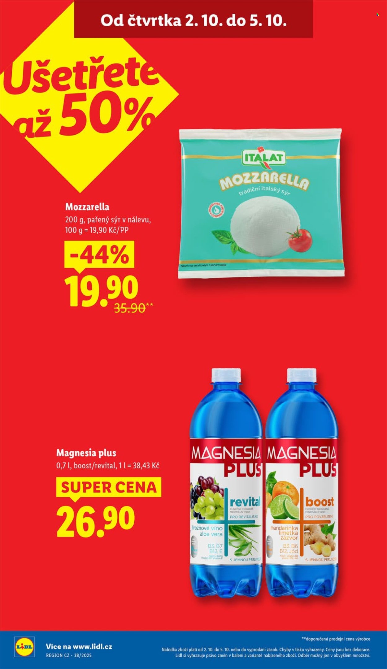 Leták Lidl - 2.10.2025 - 5.10.2025. Strana 4