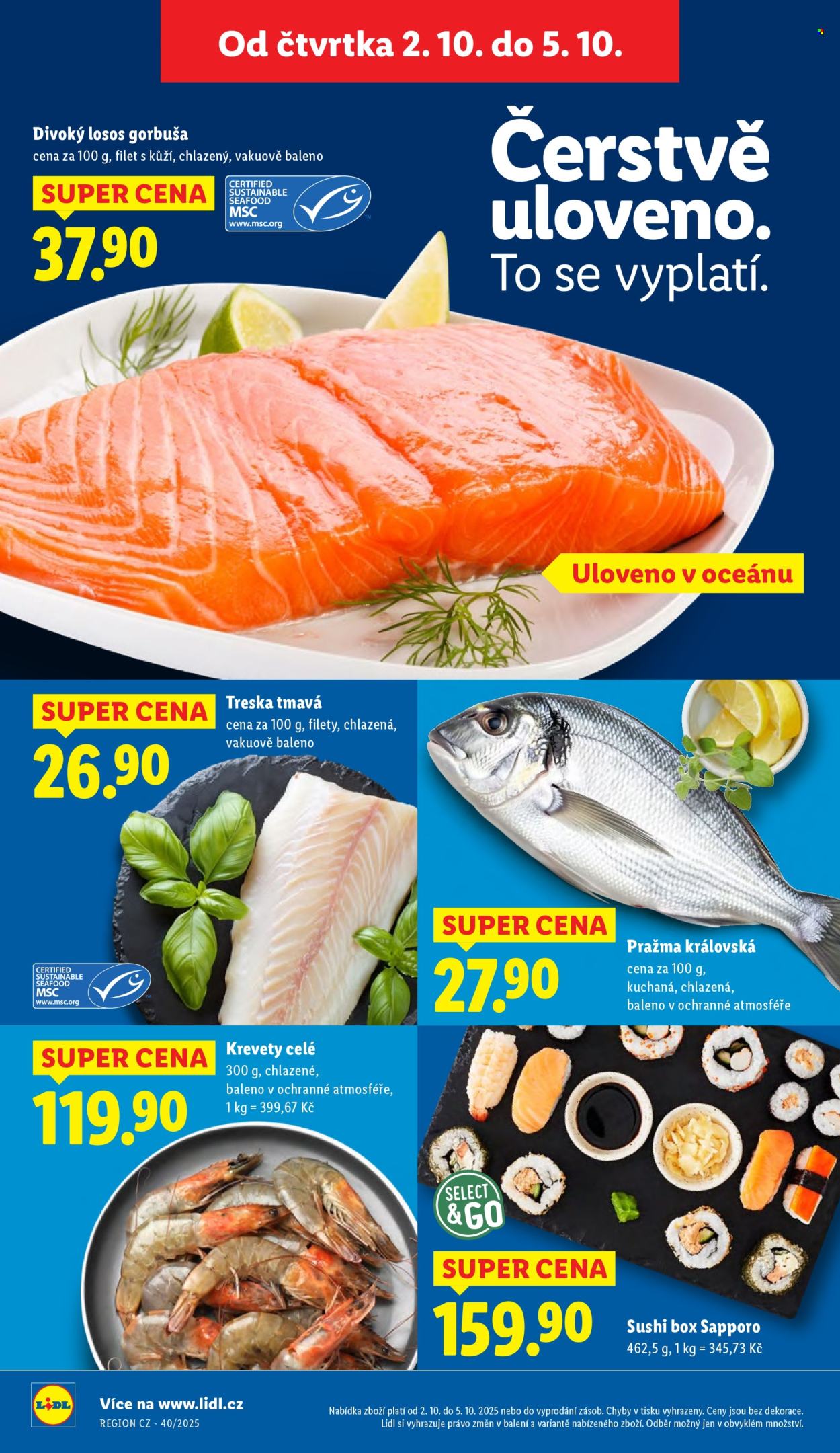 Leták Lidl - 2.10.2025 - 5.10.2025. Strana 10