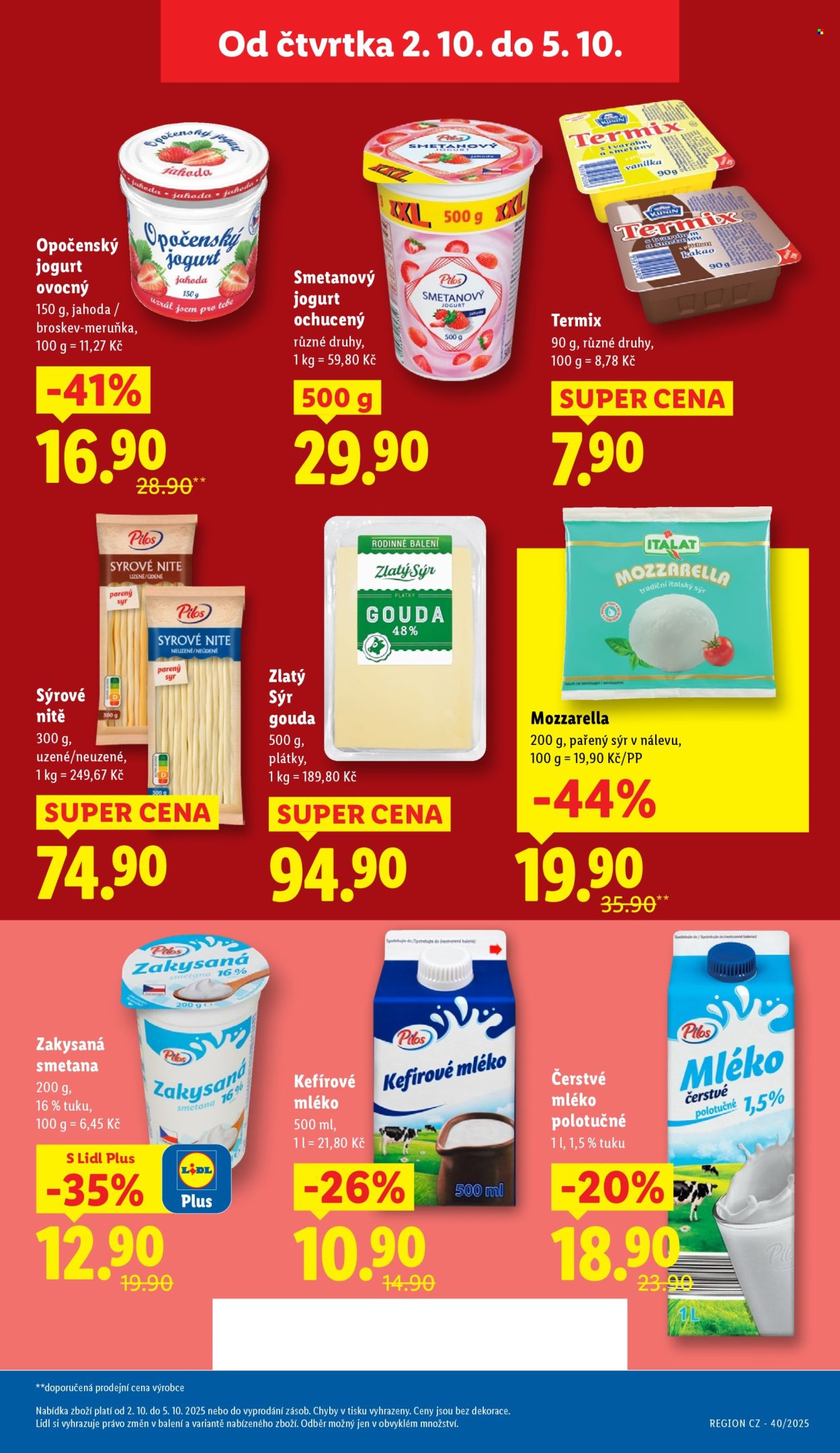 Leták Lidl - 2.10.2025 - 5.10.2025. Strana 15