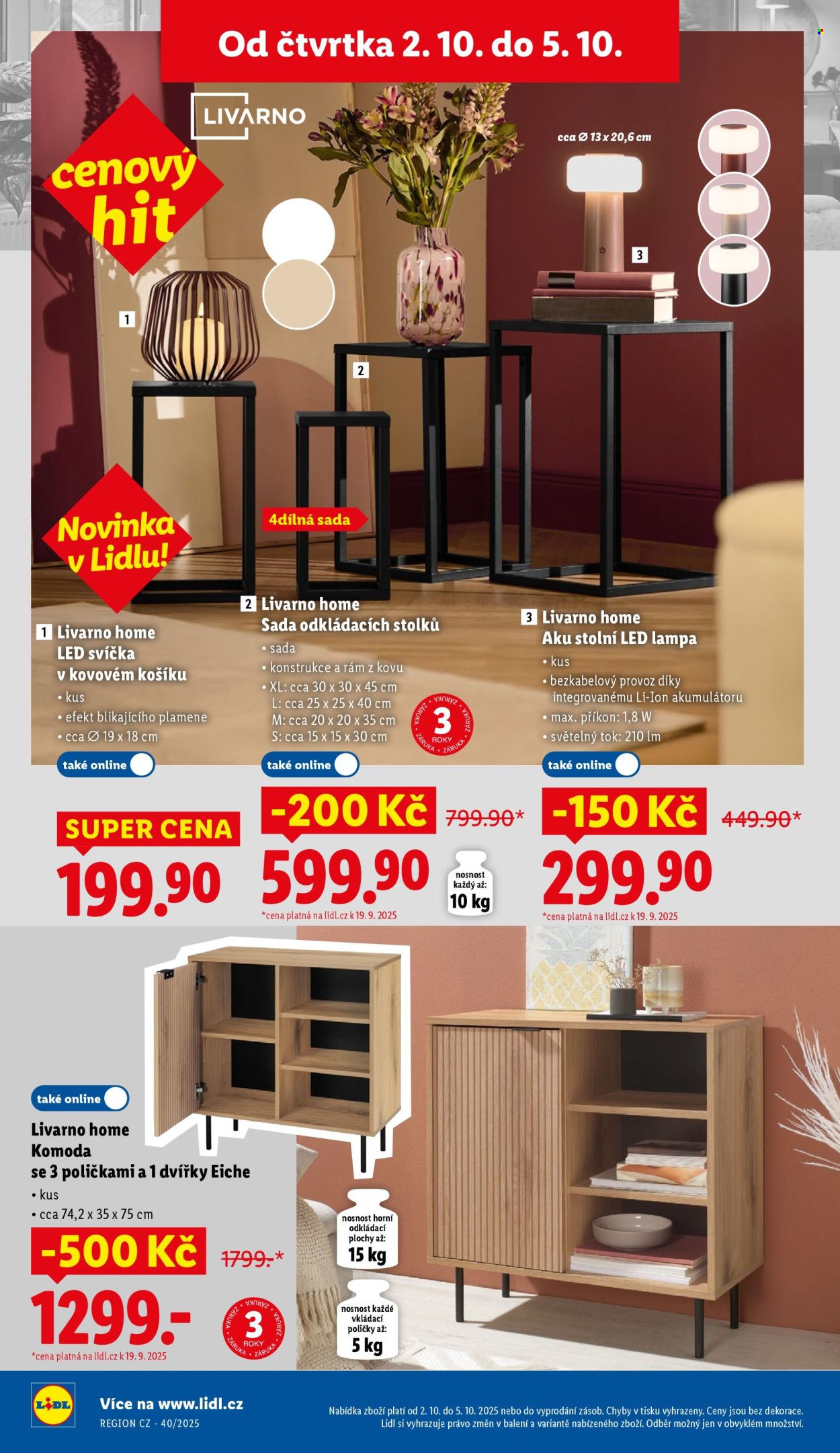 Leták Lidl - 2.10.2025 - 5.10.2025. Strana 36