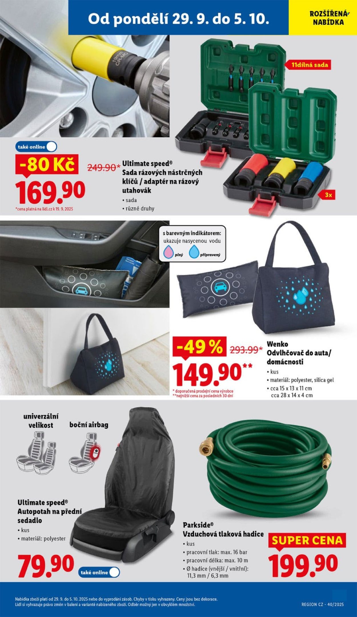 Leták Lidl - 29.9.2025 - 5.10.2025. Strana 9