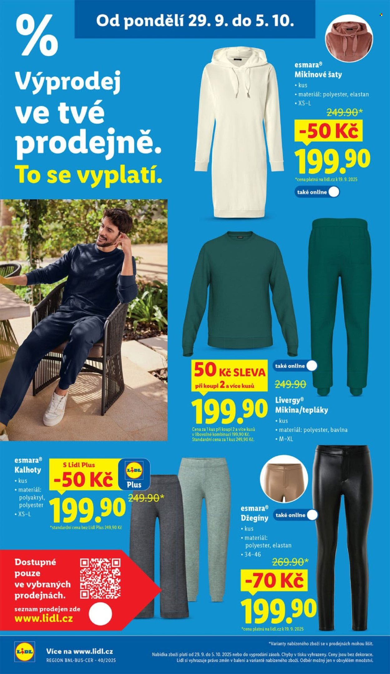 Leták Lidl - 29.9.2025 - 5.10.2025. Strana 20