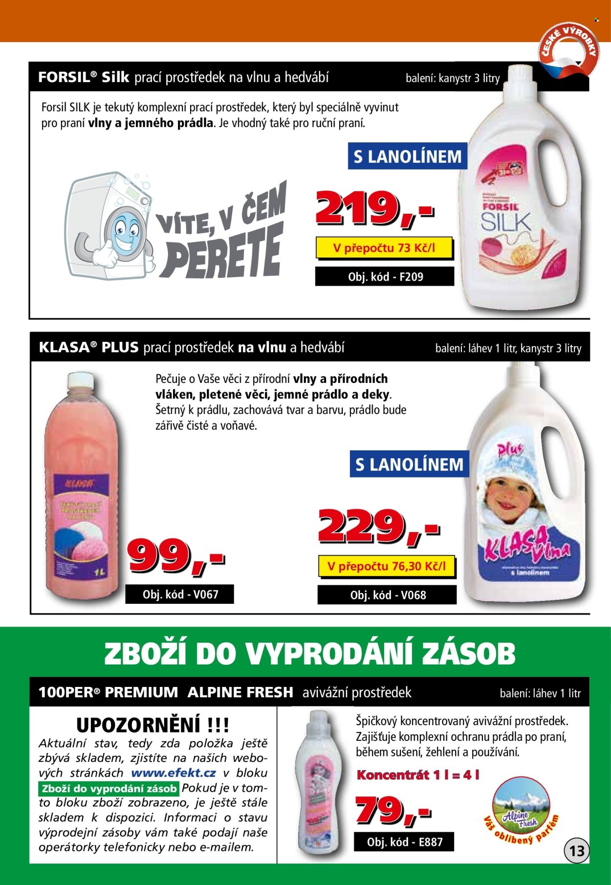 Leták Efekt - 27.9.2025 - 30.1.2026. Strana 15