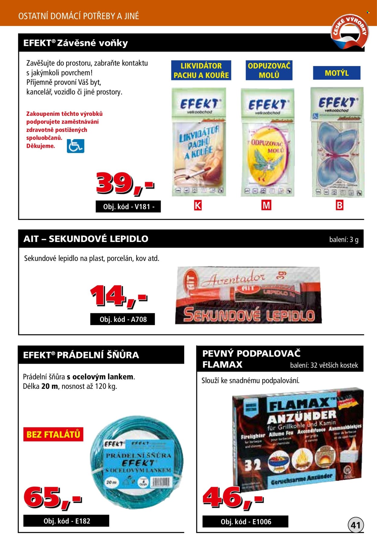 Leták Efekt - 27.9.2025 - 30.1.2026. Strana 43