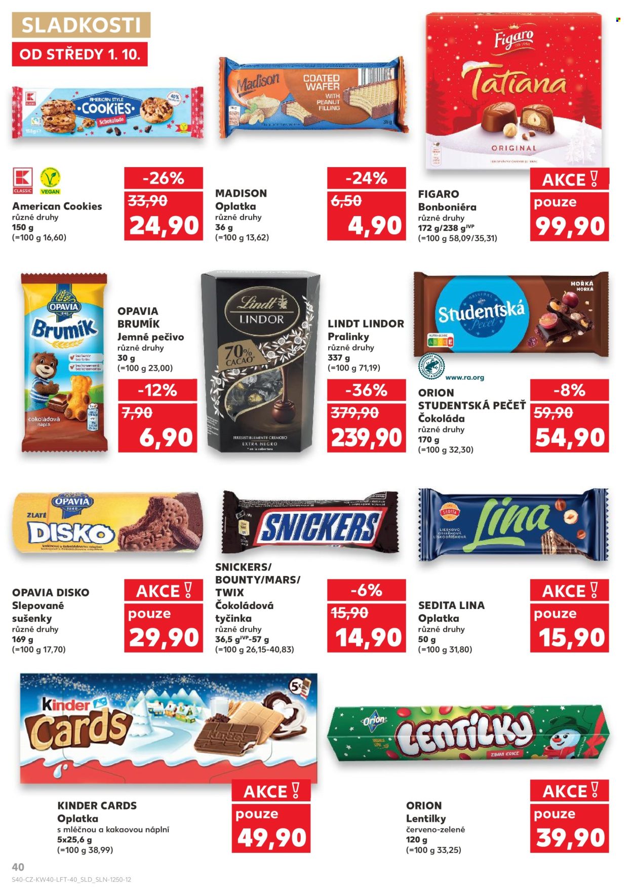 Leták Kaufland - 1.10.2025 - 7.10.2025. Strana 40