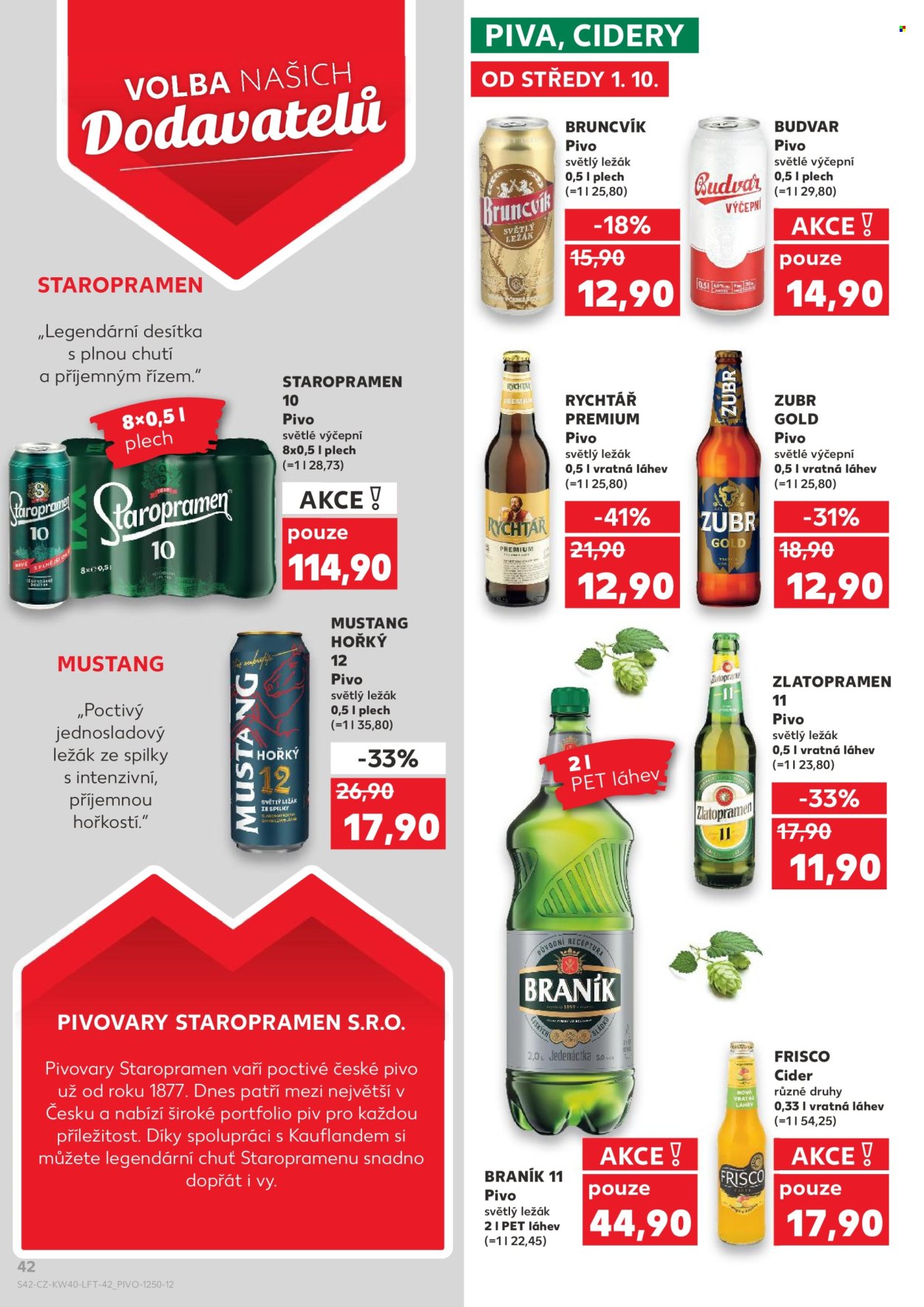Leták Kaufland - 1.10.2025 - 7.10.2025. Strana 42