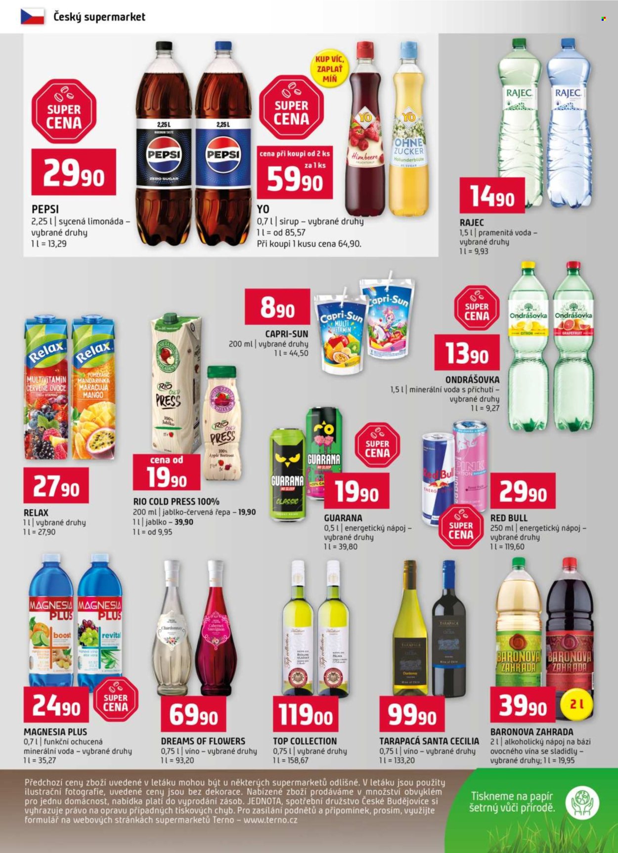 Leták coop TERNO - 1.10.2025 - 7.10.2025. Strana 12