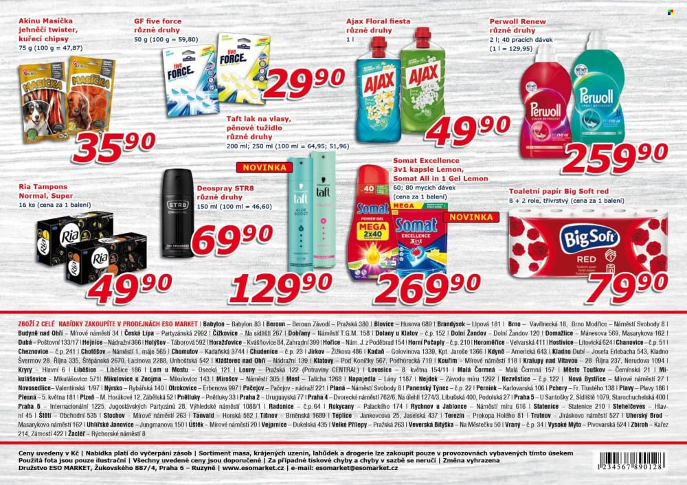 Leták ESO MARKET - 1.10.2025 - 12.10.2025. Strana 5