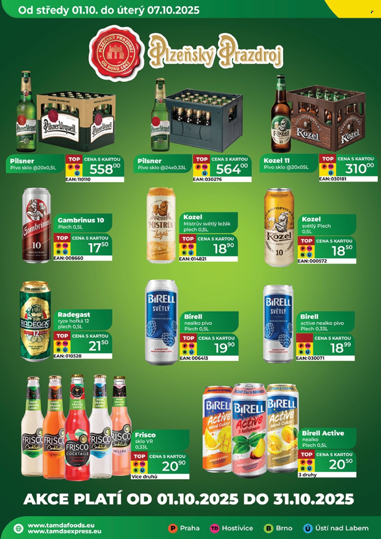Leták Tamda Foods - 1.10.2025 - 7.10.2025. Strana 36
