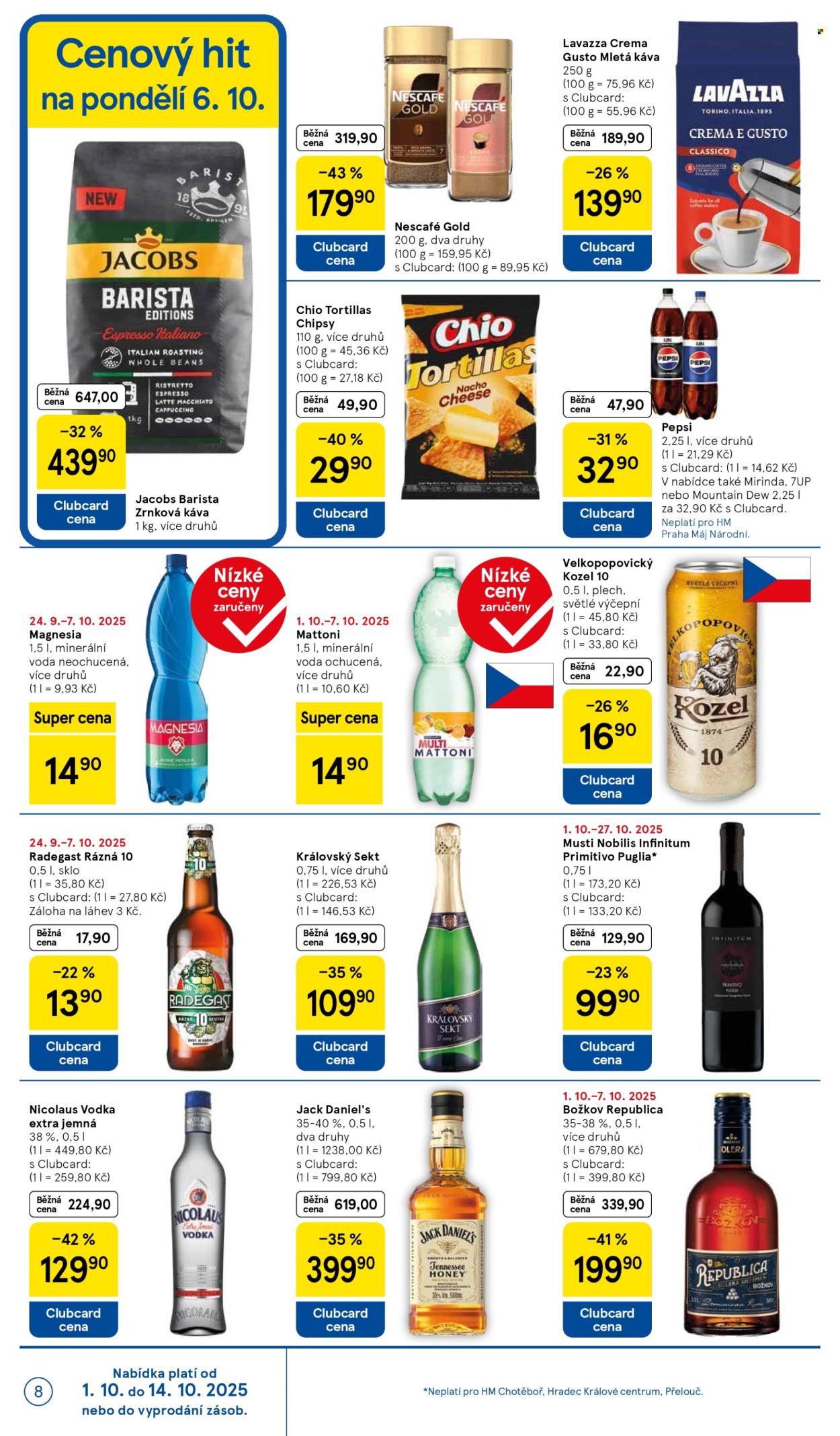 Leták TESCO - 1.10.2025 - 7.10.2025. Strana 8