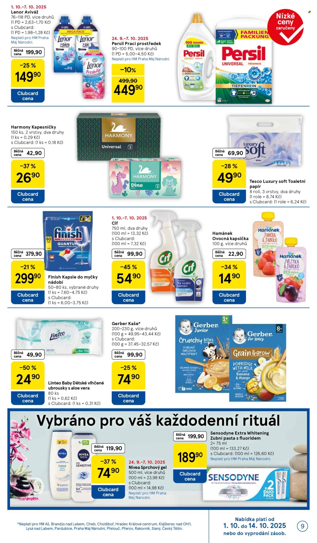 Leták TESCO - 1.10.2025 - 7.10.2025. Strana 9