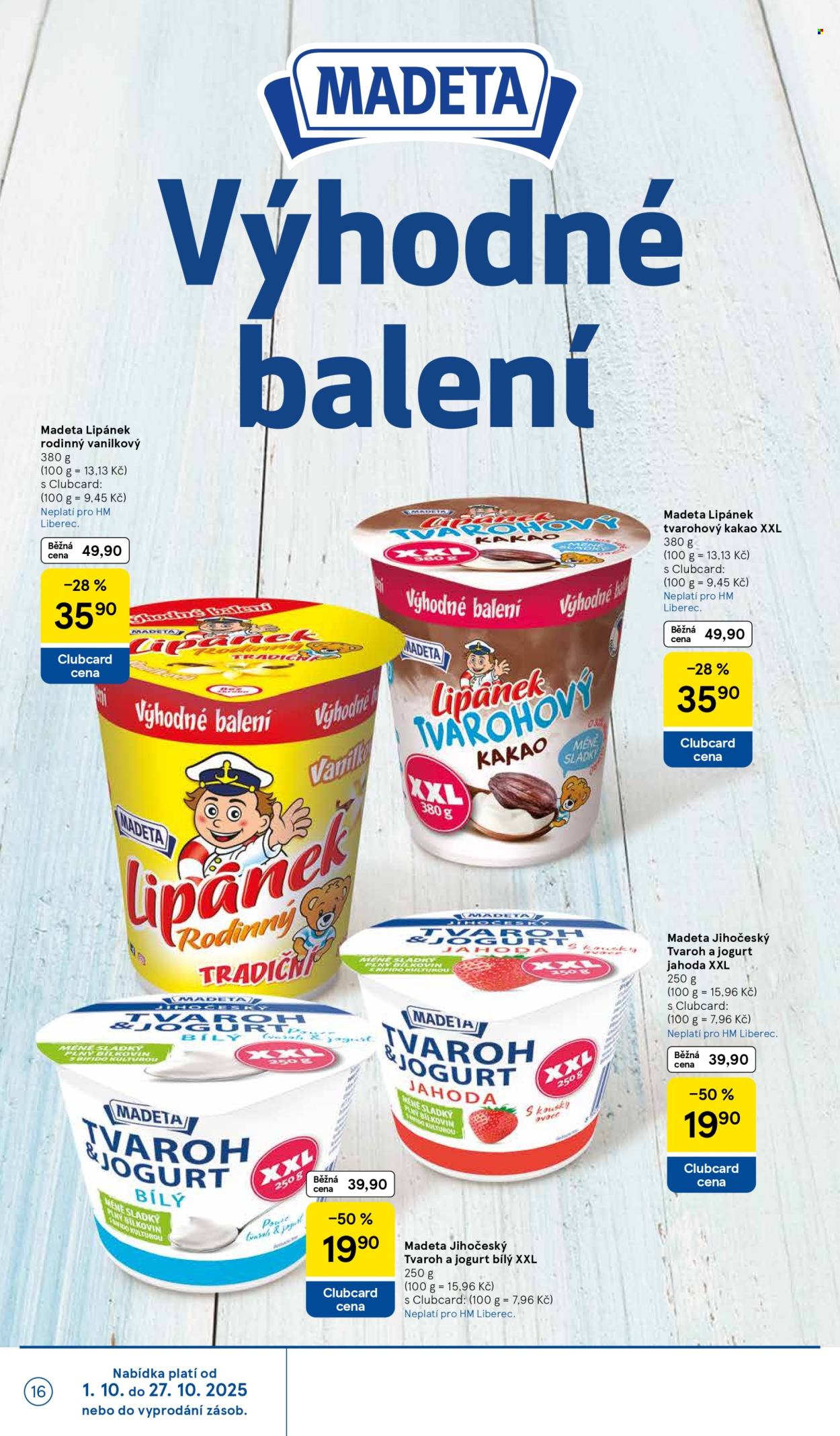 Leták TESCO - 1.10.2025 - 7.10.2025. Strana 16
