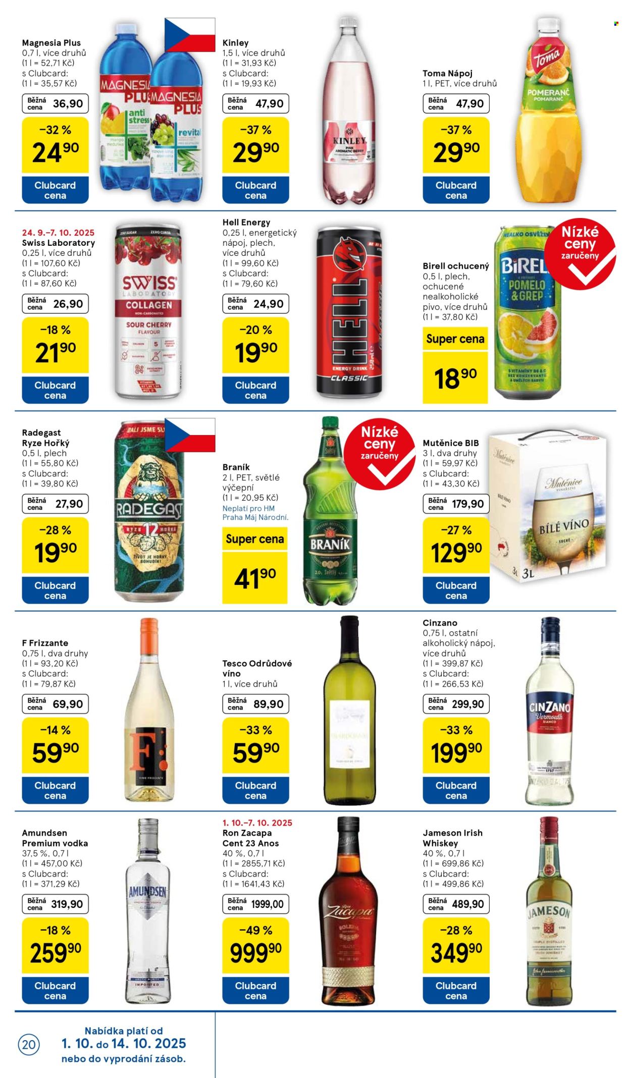Leták TESCO - 1.10.2025 - 7.10.2025. Strana 20