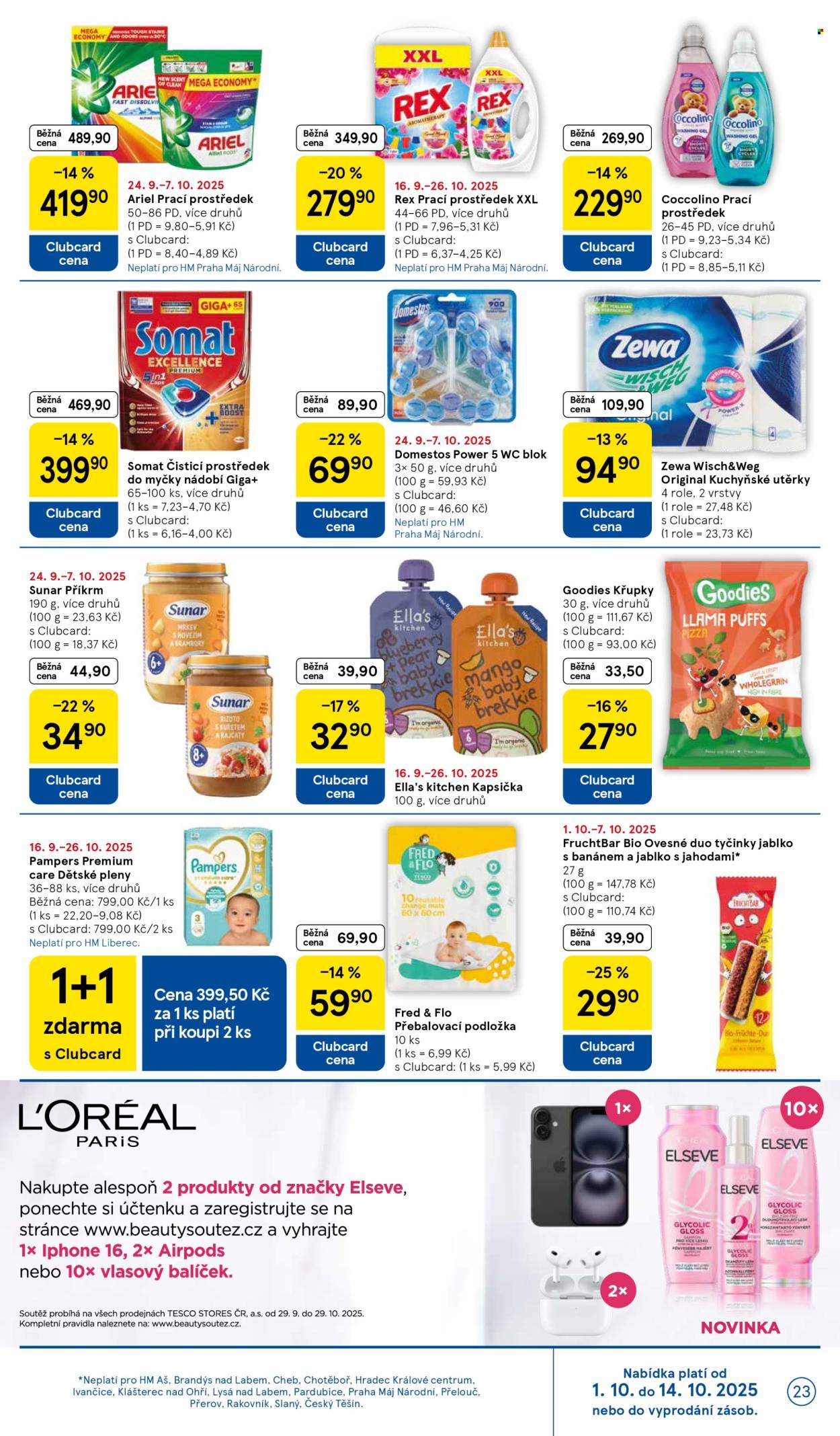 Leták TESCO - 1.10.2025 - 7.10.2025. Strana 23