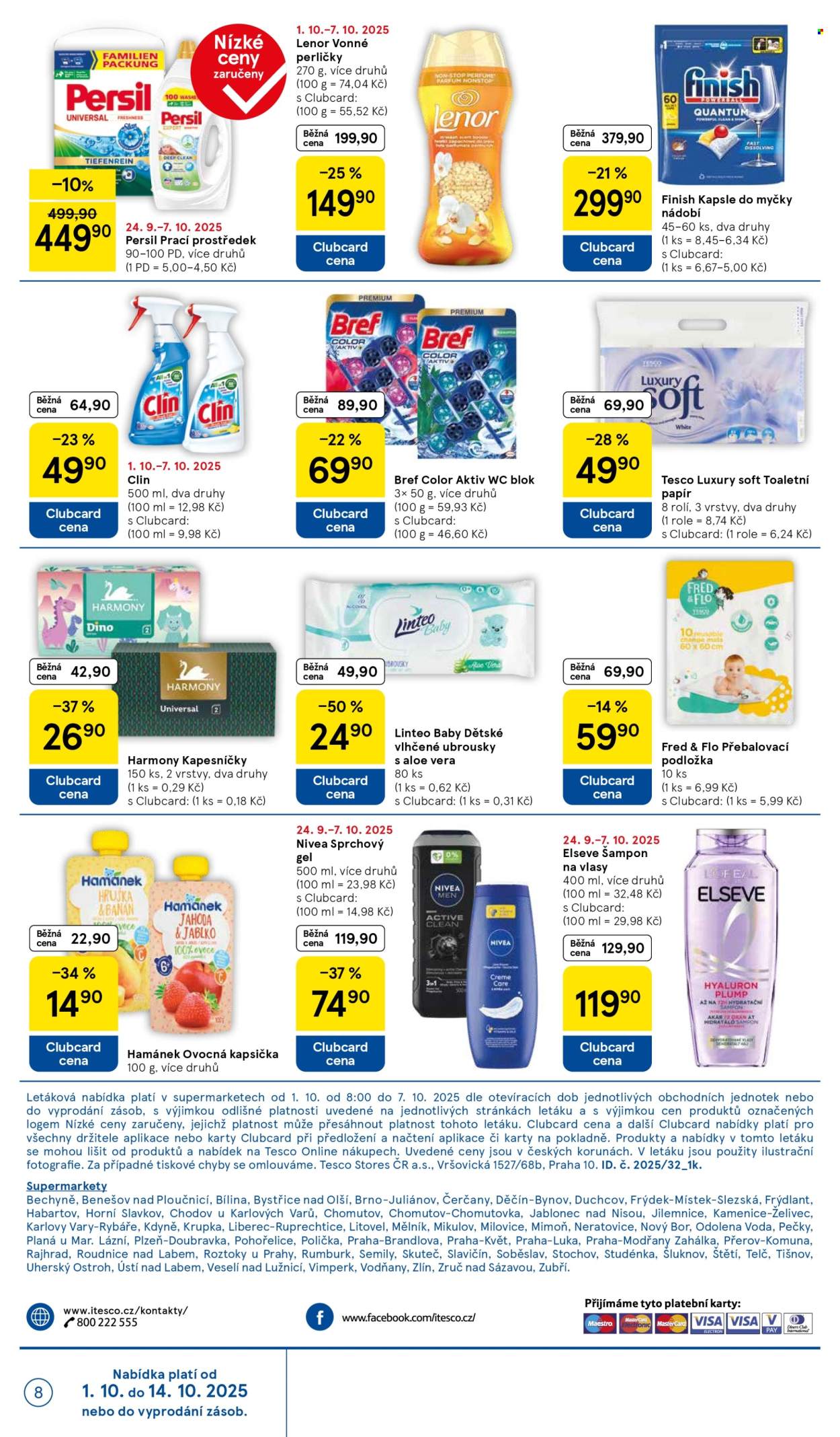 Leták TESCO supermarket - 1.10.2025 - 7.10.2025. Strana 8