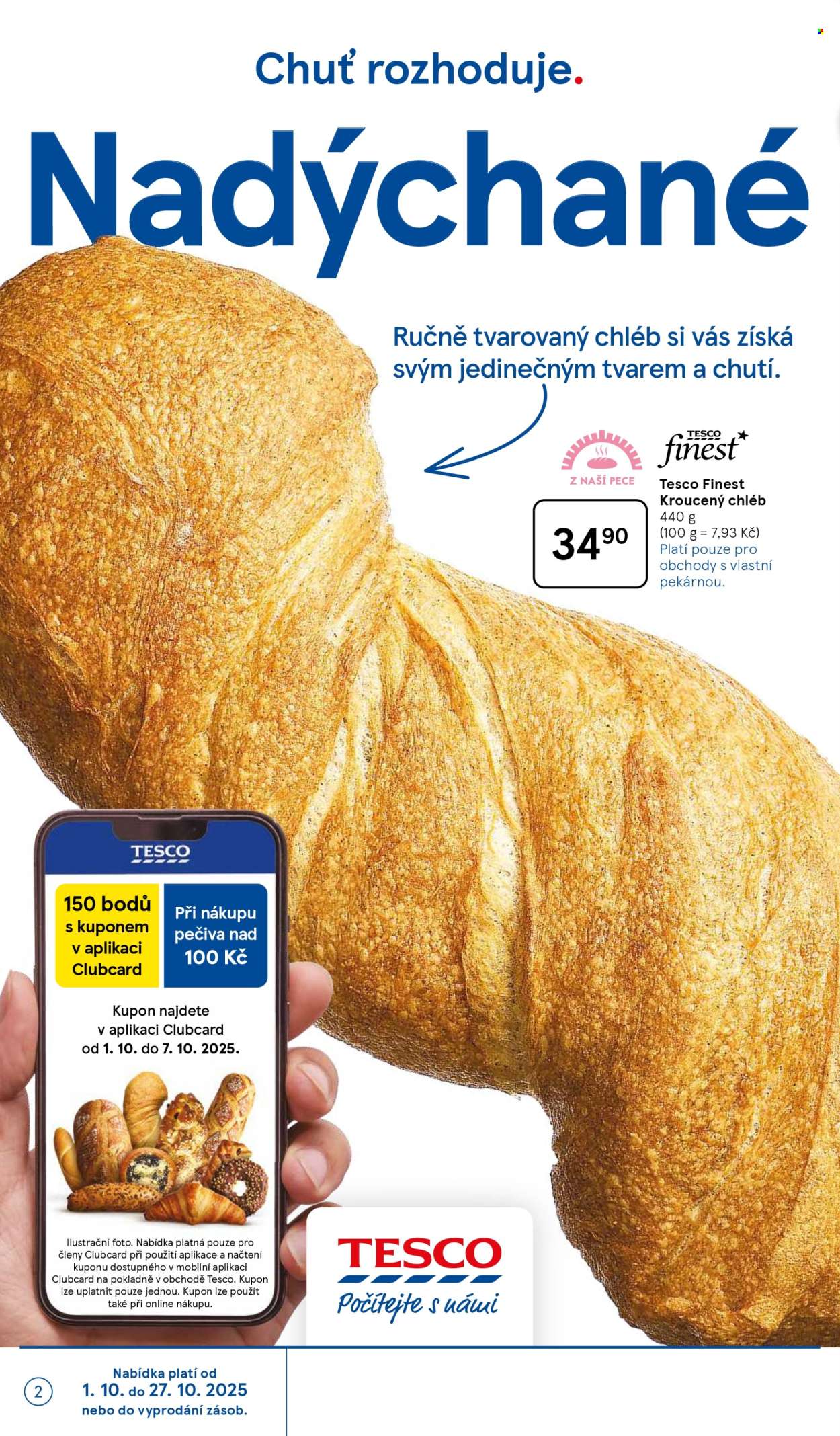 Leták TESCO hypermarket - 1.10.2025 - 27.10.2025. Strana 2